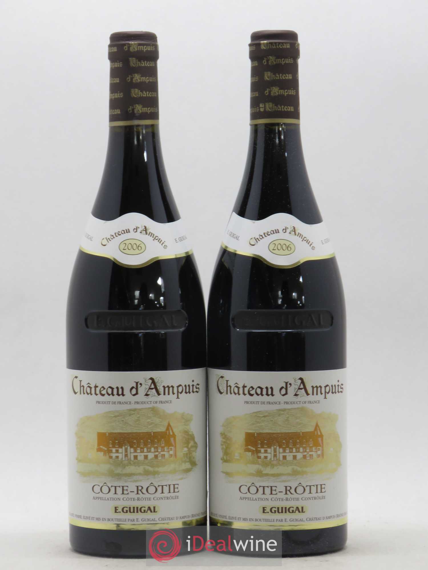 Côte-Rôtie Château d'Ampuis Guigal 2006 - Lot de 2 bouteilles - 0