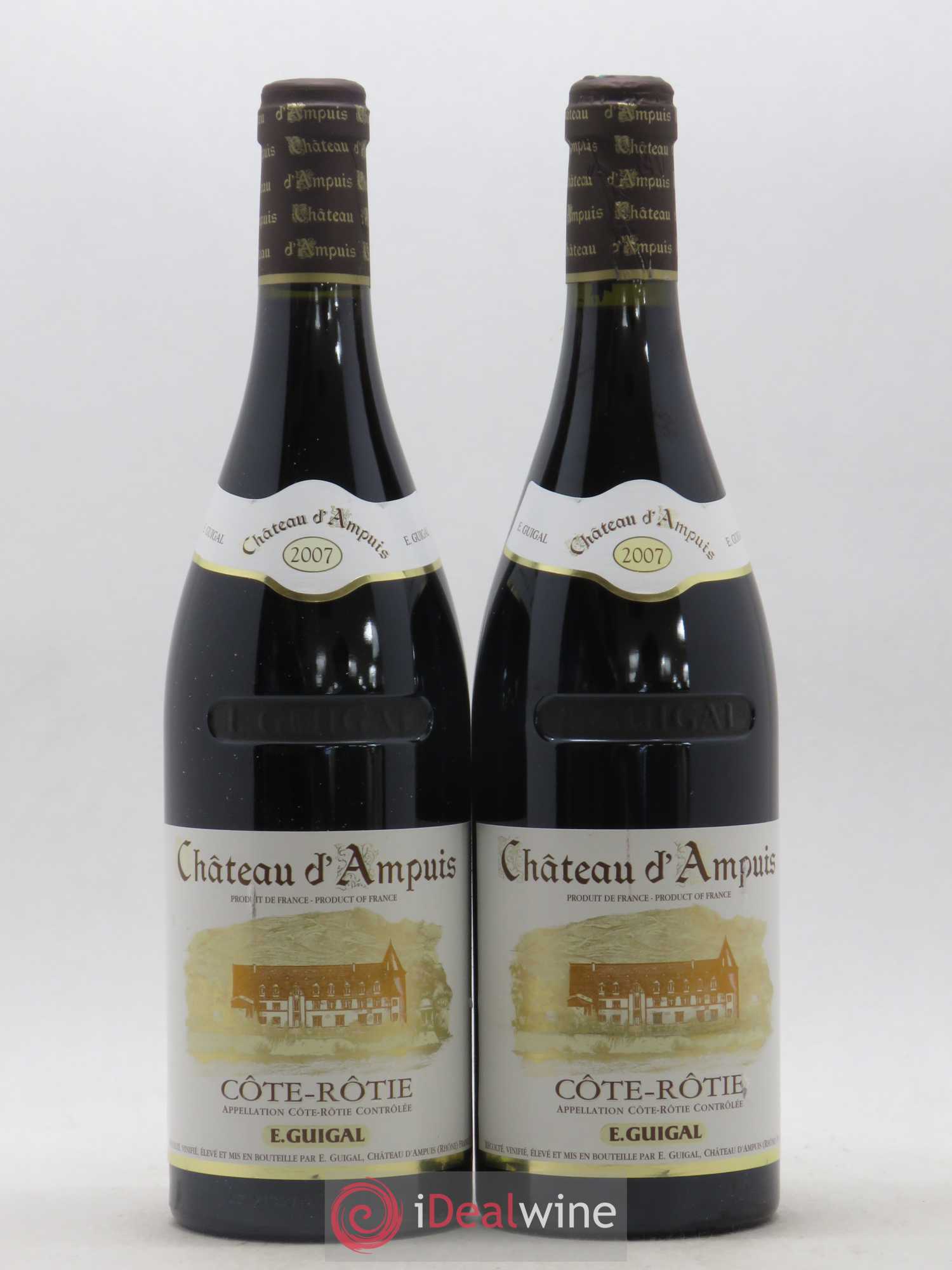 Côte-Rôtie Château d'Ampuis Guigal 2007 - Lot de 2 bouteilles - 0