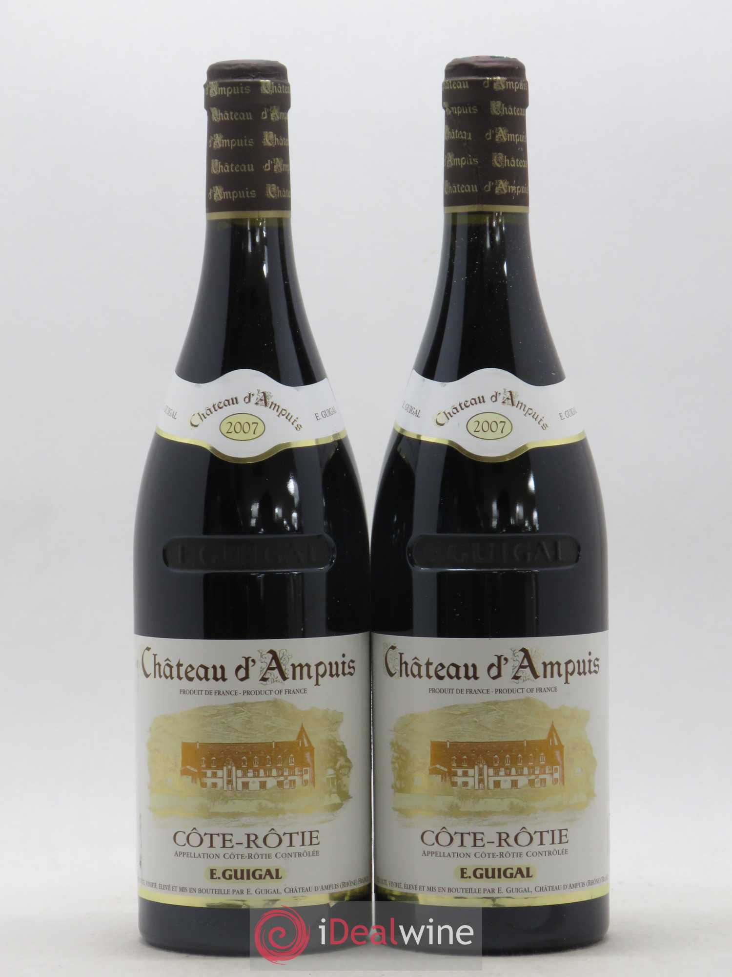 Côte-Rôtie Château d'Ampuis Guigal 2007 - Lot de 2 bouteilles - 0