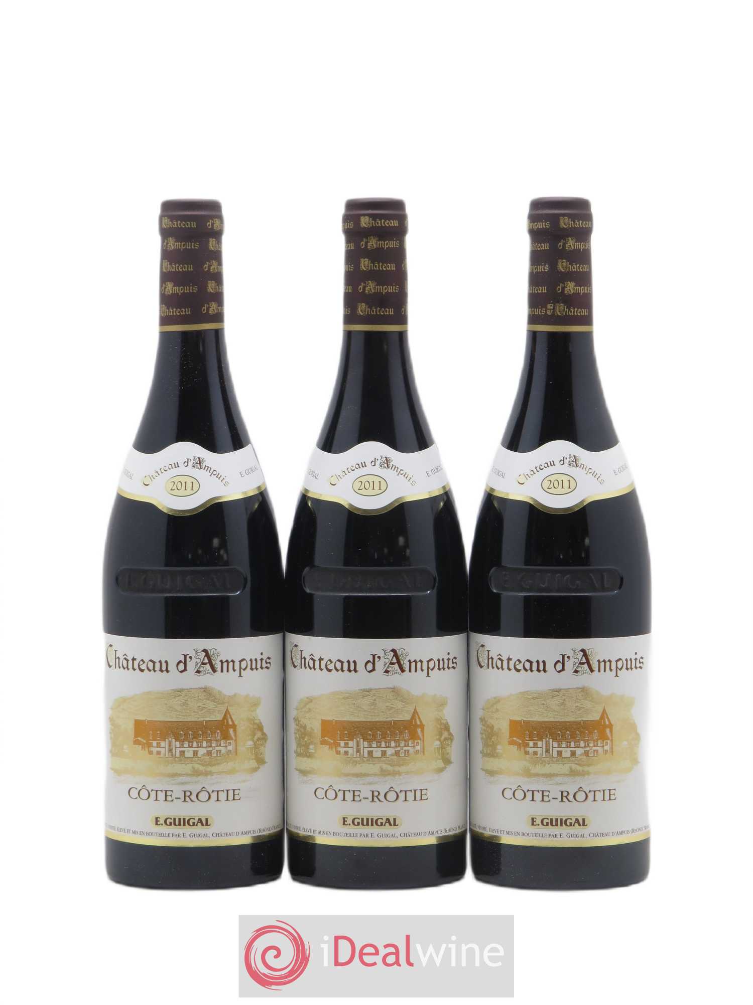 Côte-Rôtie Château d'Ampuis Guigal 2011 - Lot de 6 bouteilles - 1