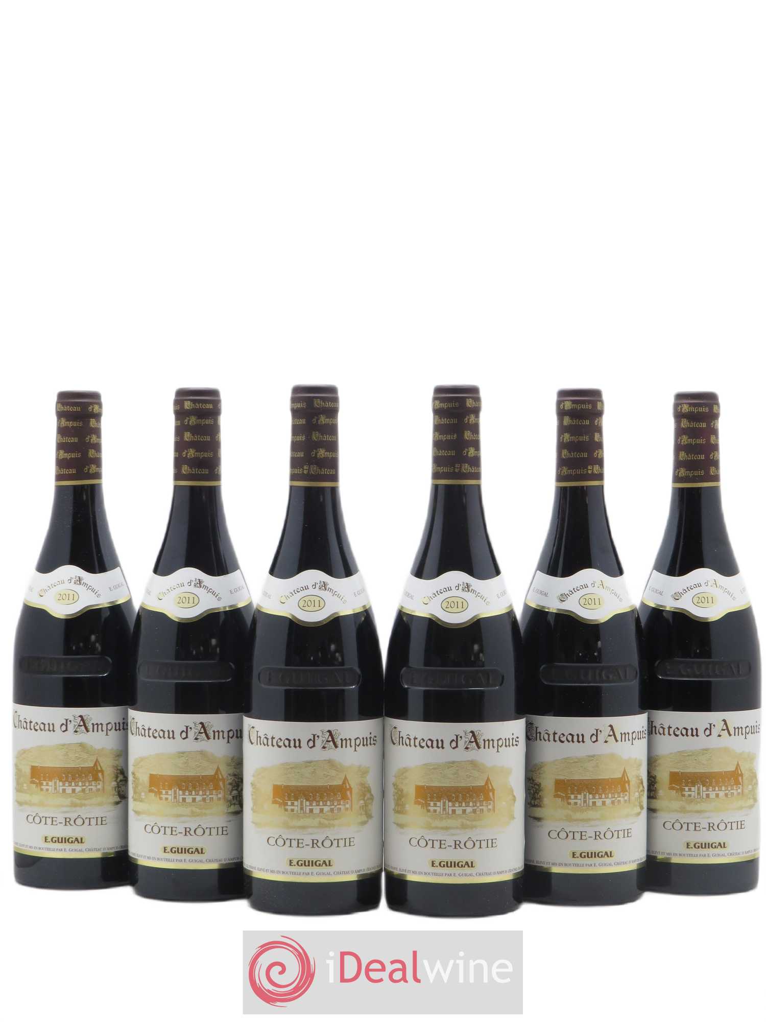 Côte-Rôtie Château d'Ampuis Guigal 2011 - Lot de 6 bouteilles - 0