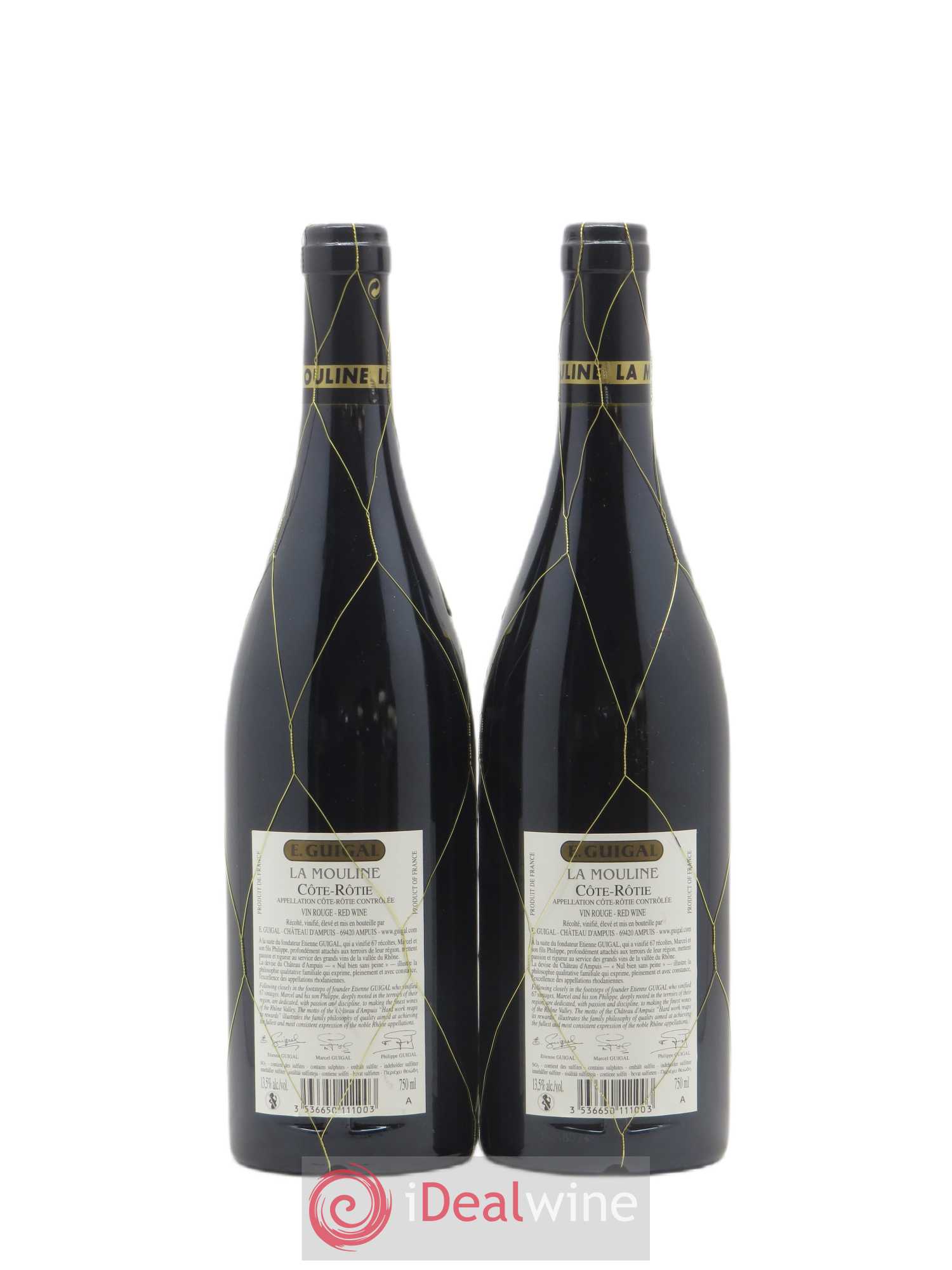 Côte-Rôtie La Mouline Guigal 2014 - Lot de 2 bouteilles - 1