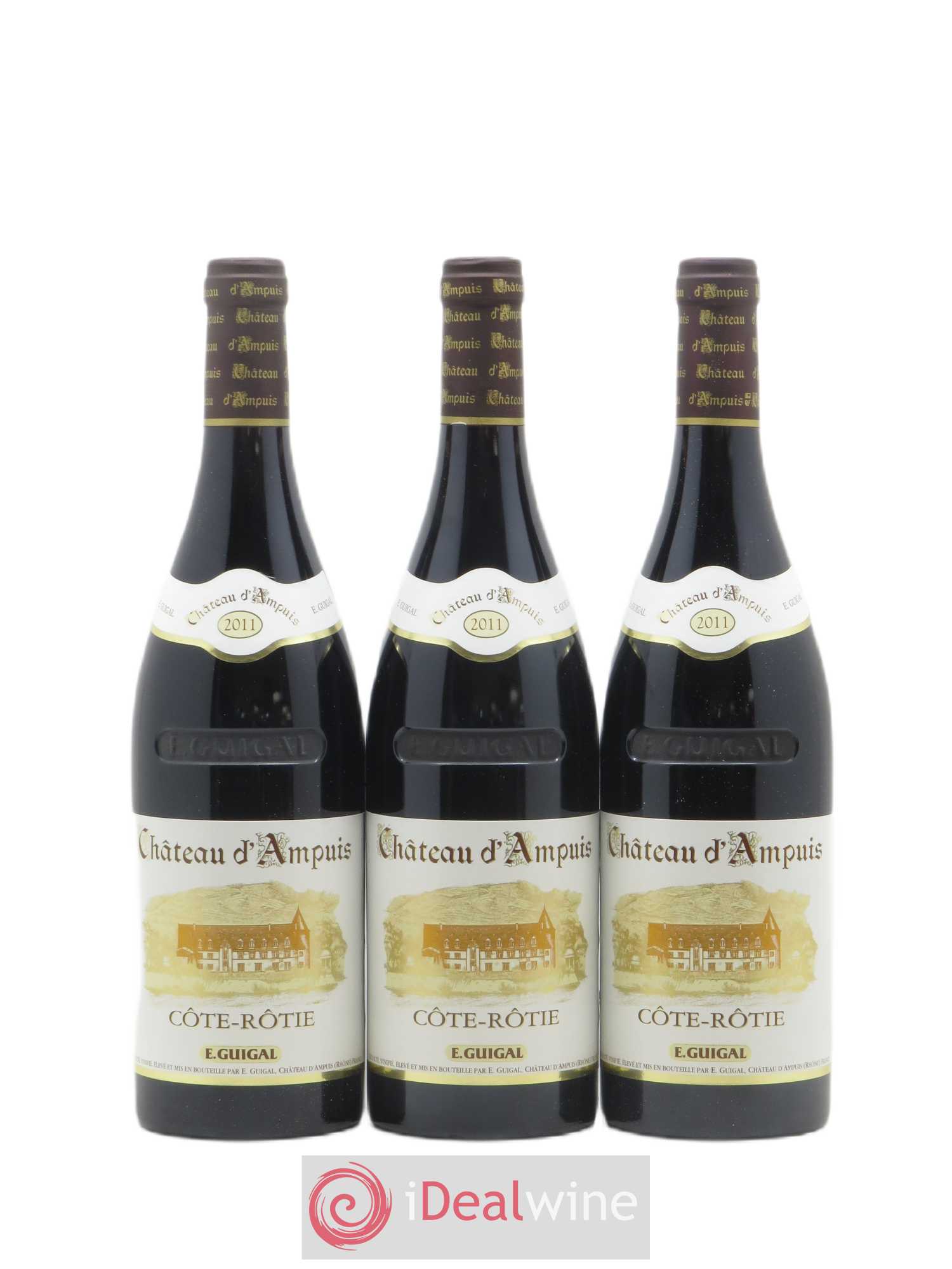 Côte-Rôtie Château d'Ampuis Guigal 2011 - Lot de 6 bouteilles - 1