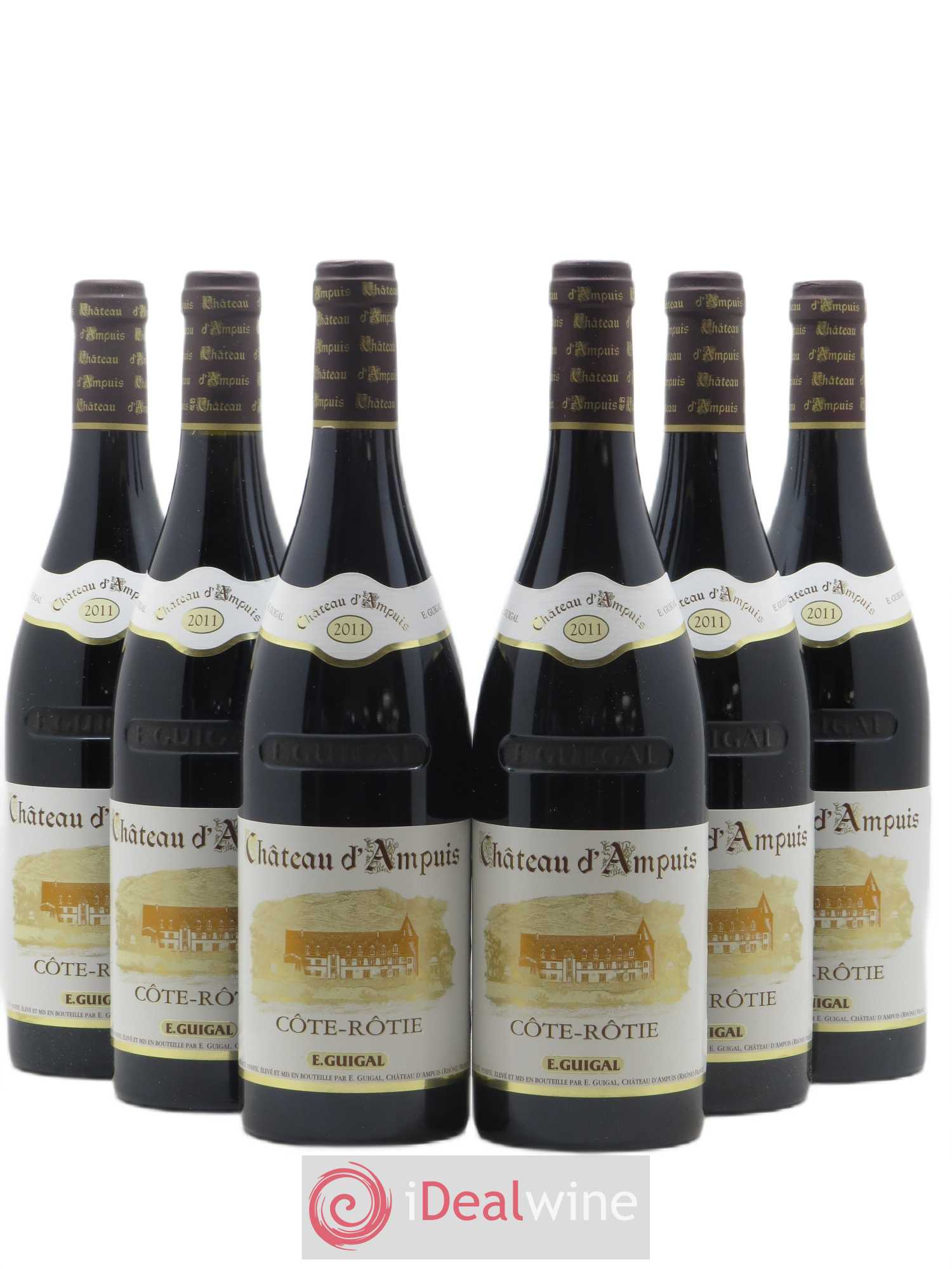 Côte-Rôtie Château d'Ampuis Guigal 2011 - Lot de 6 bouteilles - 0