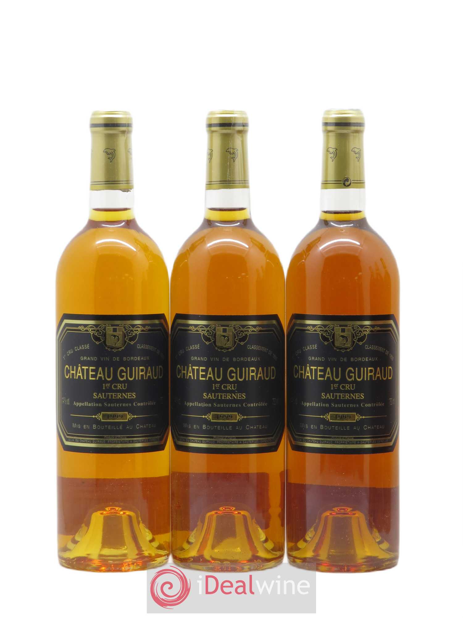 Château Guiraud 1er Grand Cru Classé 1999 - Lotto di 6 bottiglie - 1