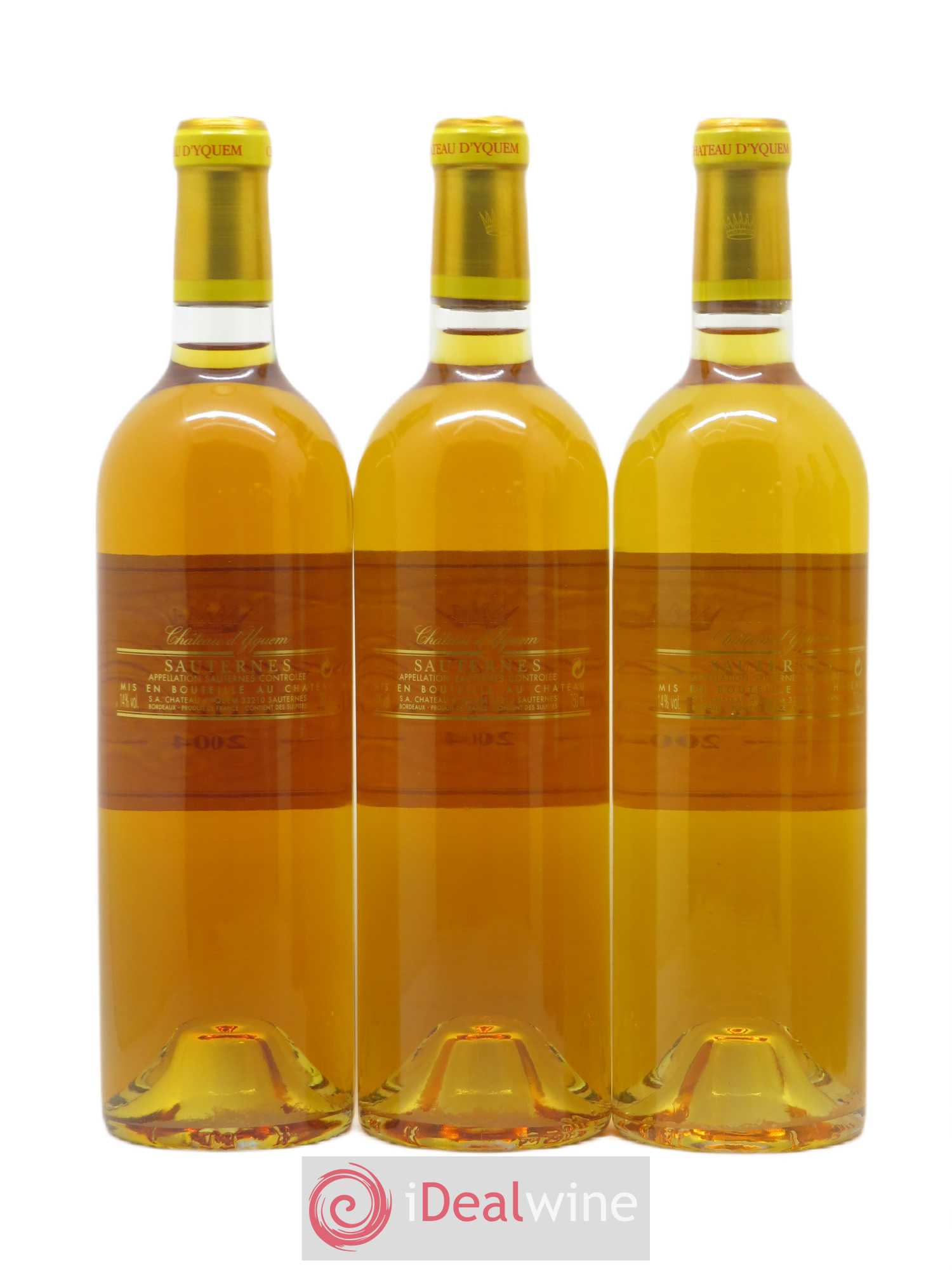 Château d' Yquem 1er Cru Classé Supérieur 2004 - Lotto di 6 bottiglie - 2