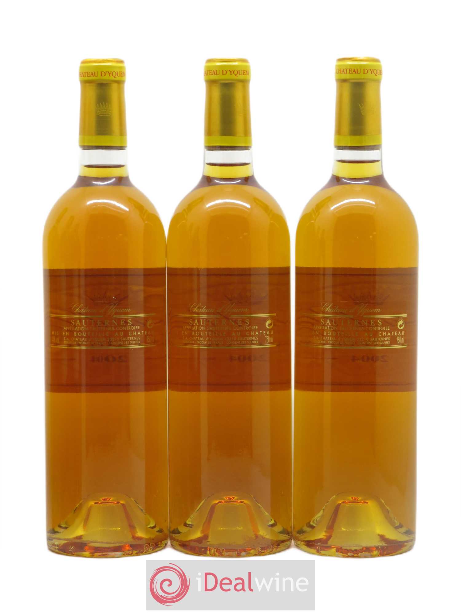 Château d' Yquem 1er Cru Classé Supérieur 2004 - Lotto di 6 bottiglie - 4