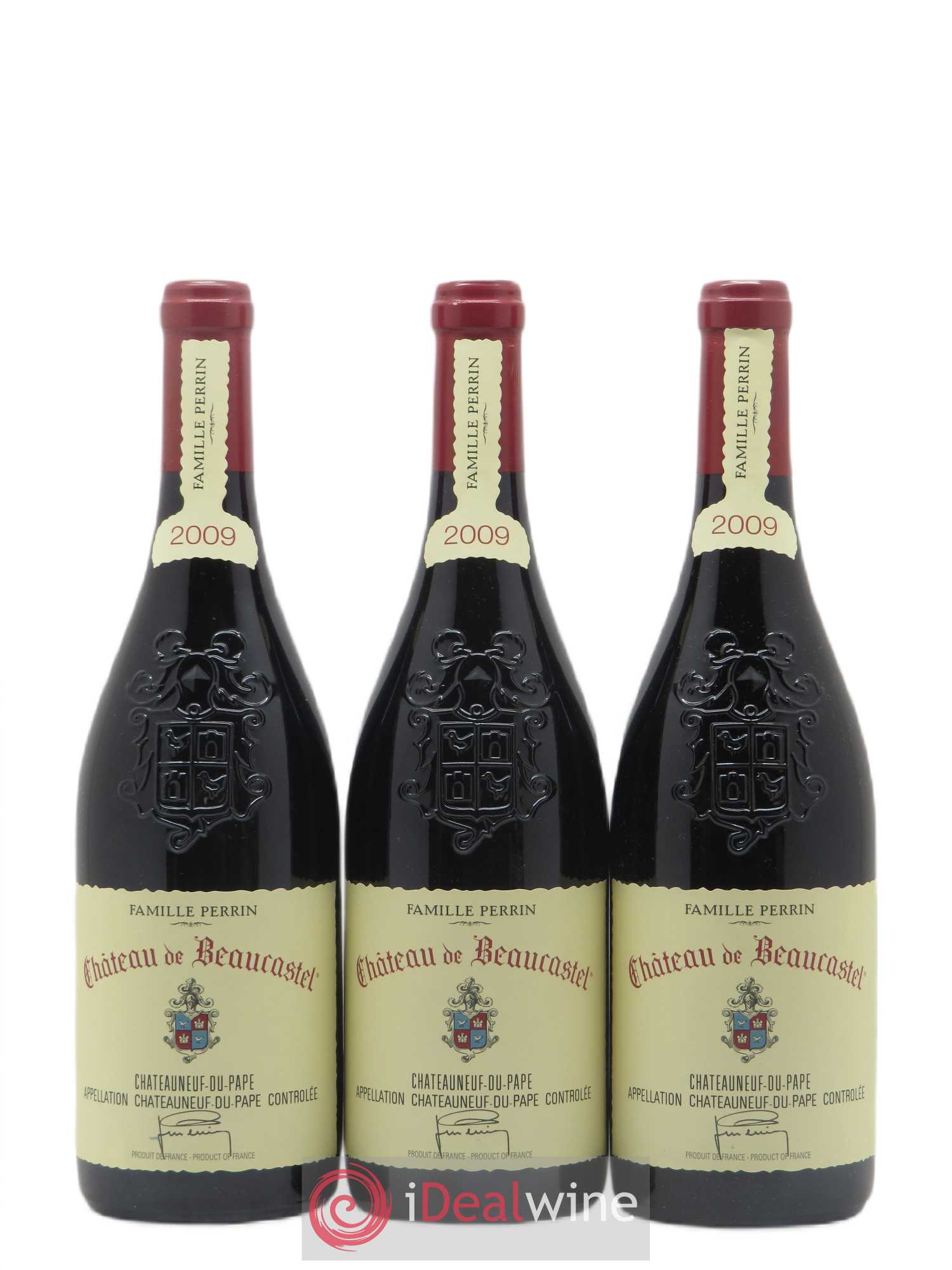 Châteauneuf-du-Pape Château de Beaucastel Famille Perrin 2009 - Lot de 6 bouteilles - 2