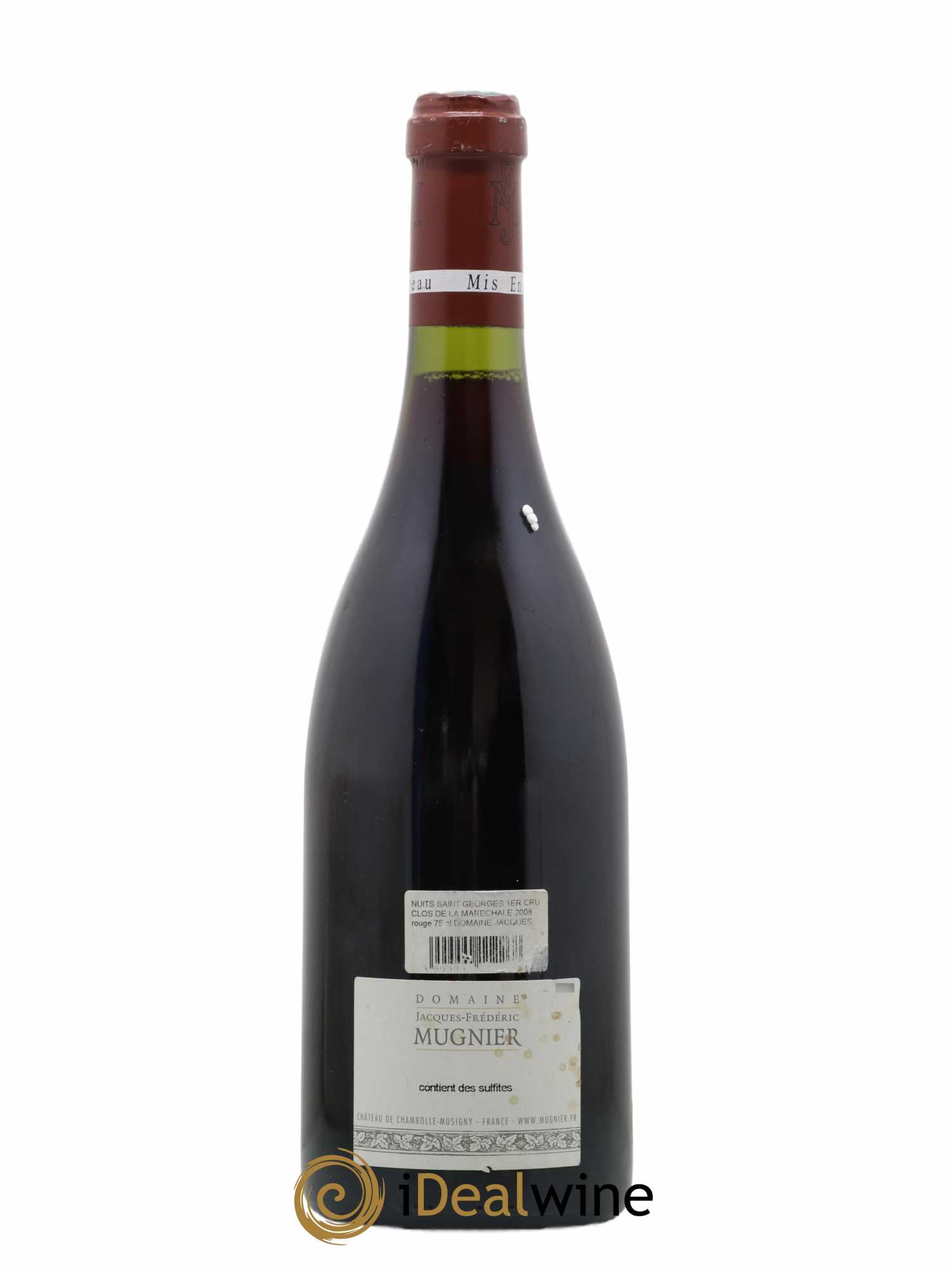 Nuits-Saint-Georges 1er Cru Clos de La Maréchale Jacques-Frédéric Mugnier 2008 - Lot de 1 bouteille - 1