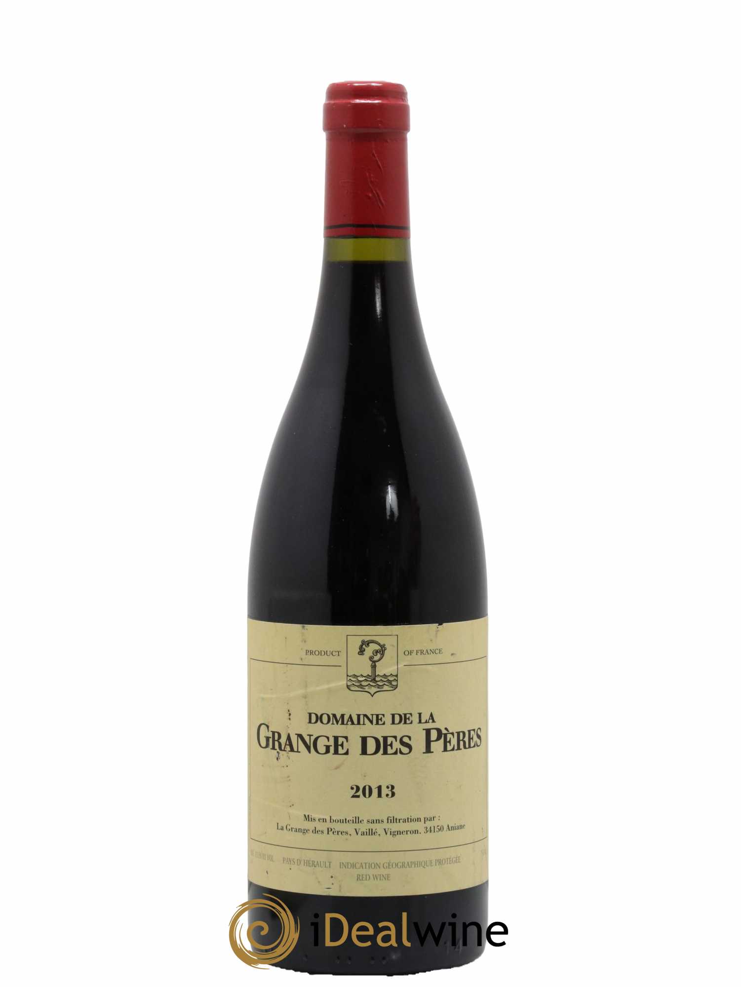 Pays d'Hérault Grange des Pères Laurent Vaillé 2013 - Lot de 1 bouteille - 0