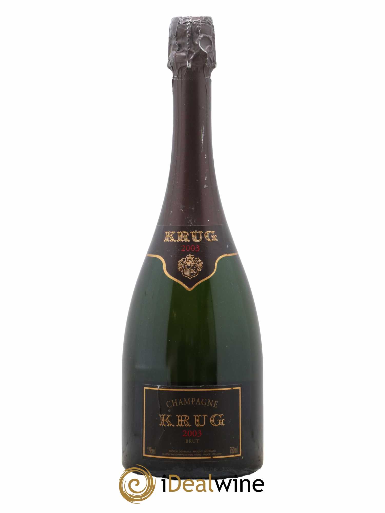 Vintage Krug 2003 - Lot de 1 bouteille - 0