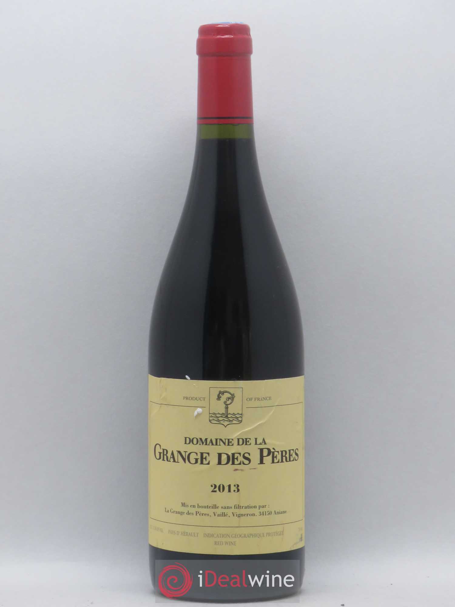 Pays d'Hérault Grange des Pères Laurent Vaillé 2013 - Lot de 1 bouteille - 0
