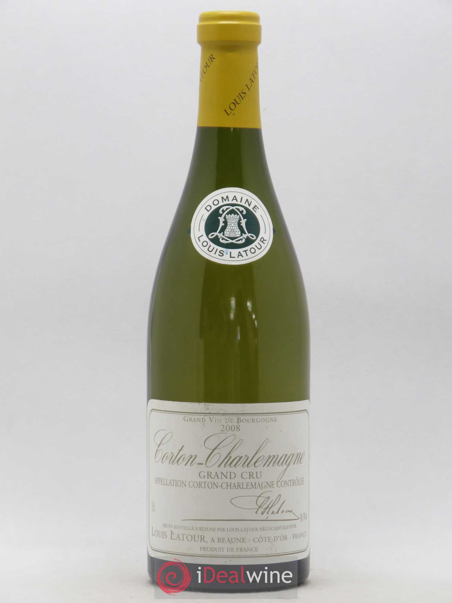 Corton-Charlemagne Grand Cru Louis Latour 2008 - Lot de 1 bouteille - 0