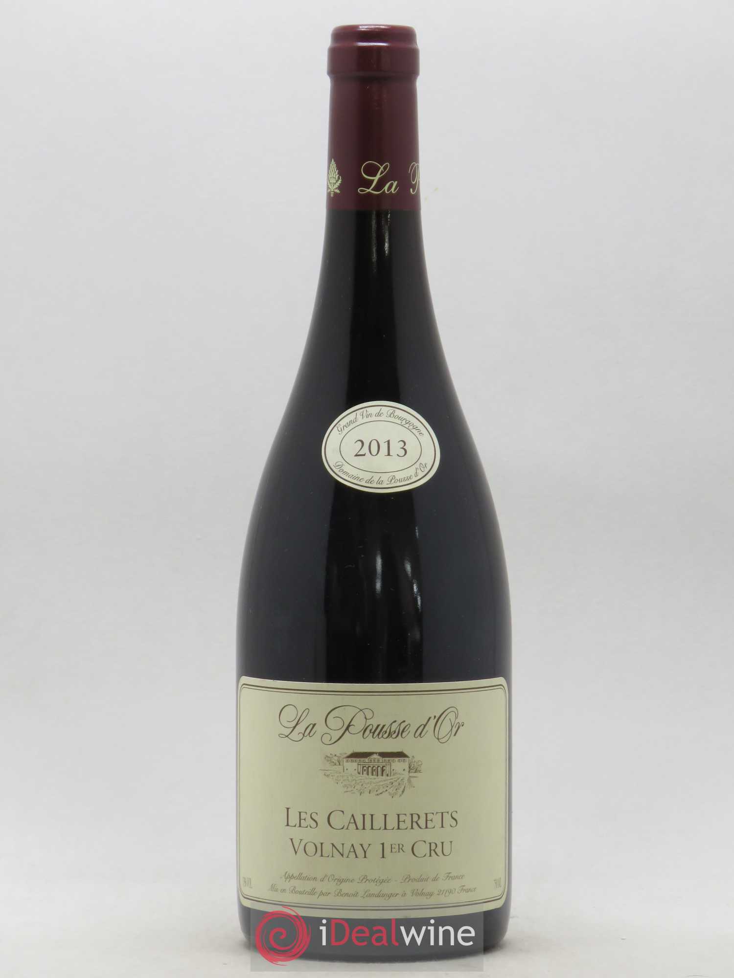 Volnay 1er Cru Les Caillerets La Pousse d'Or (Domaine de) 2013 - Lot de 1 bouteille - 0