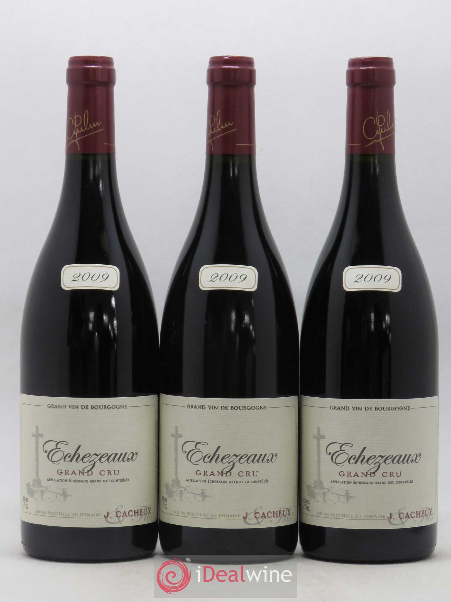 Echezeaux Grand Cru Jacques Cacheux 2009 - Lot de 3 bouteilles - 0