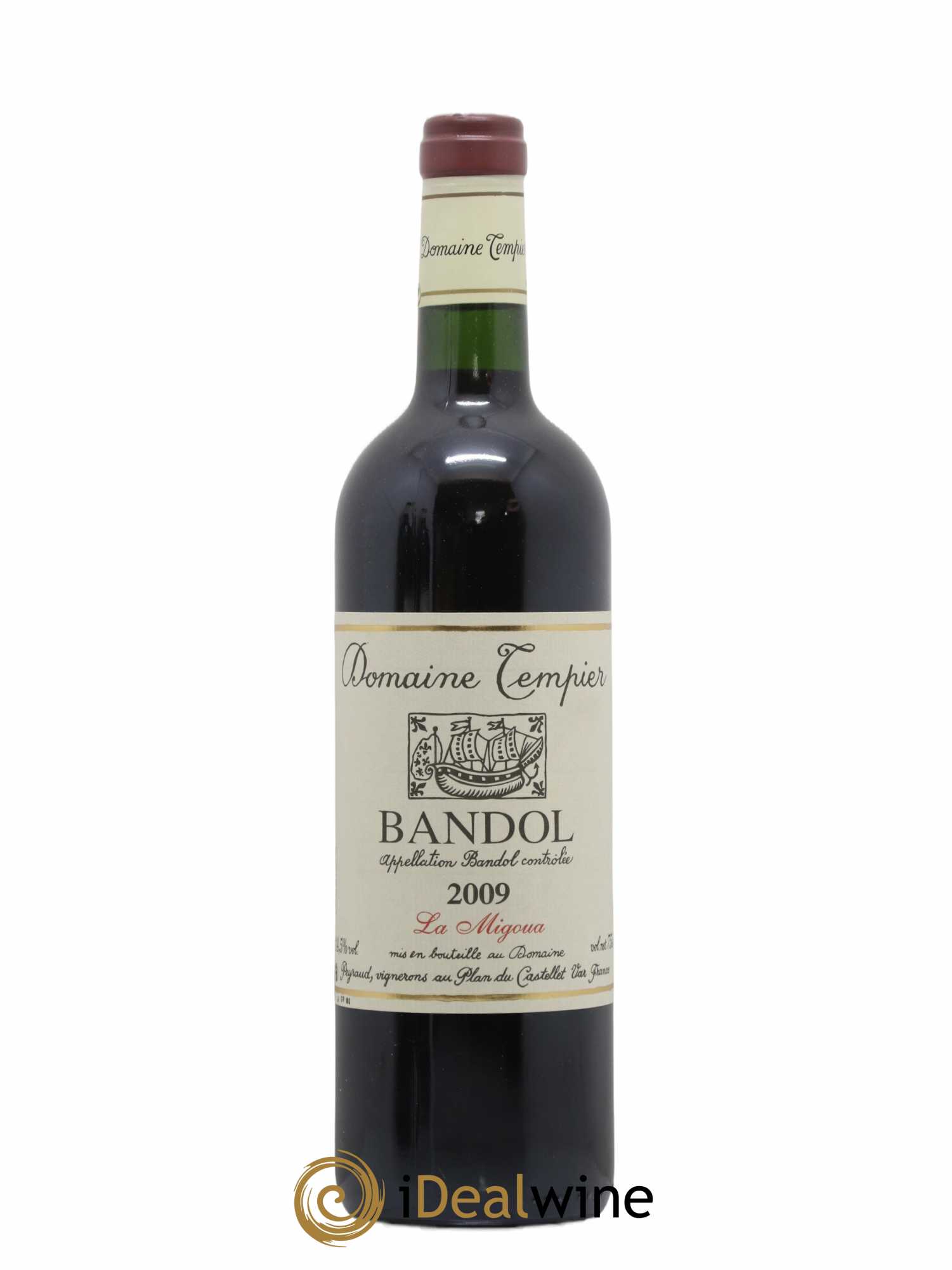 Bandol Domaine Tempier Cuvée La Migoua Famille Peyraud 2009 - Lot de 1 bouteille - 0