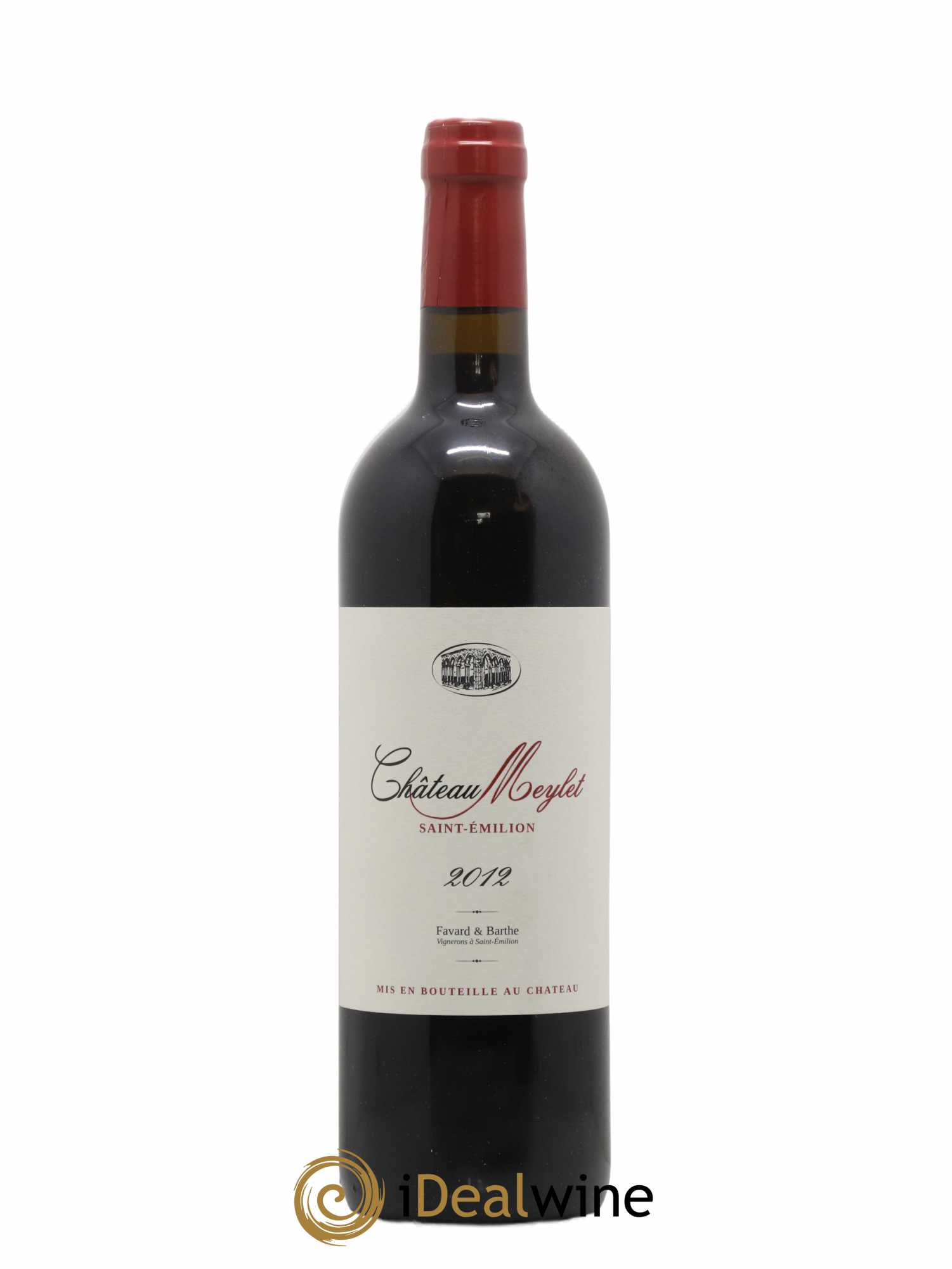Saint-Émilion Château Meylet 2012 - Lot de 1 bouteille - 0