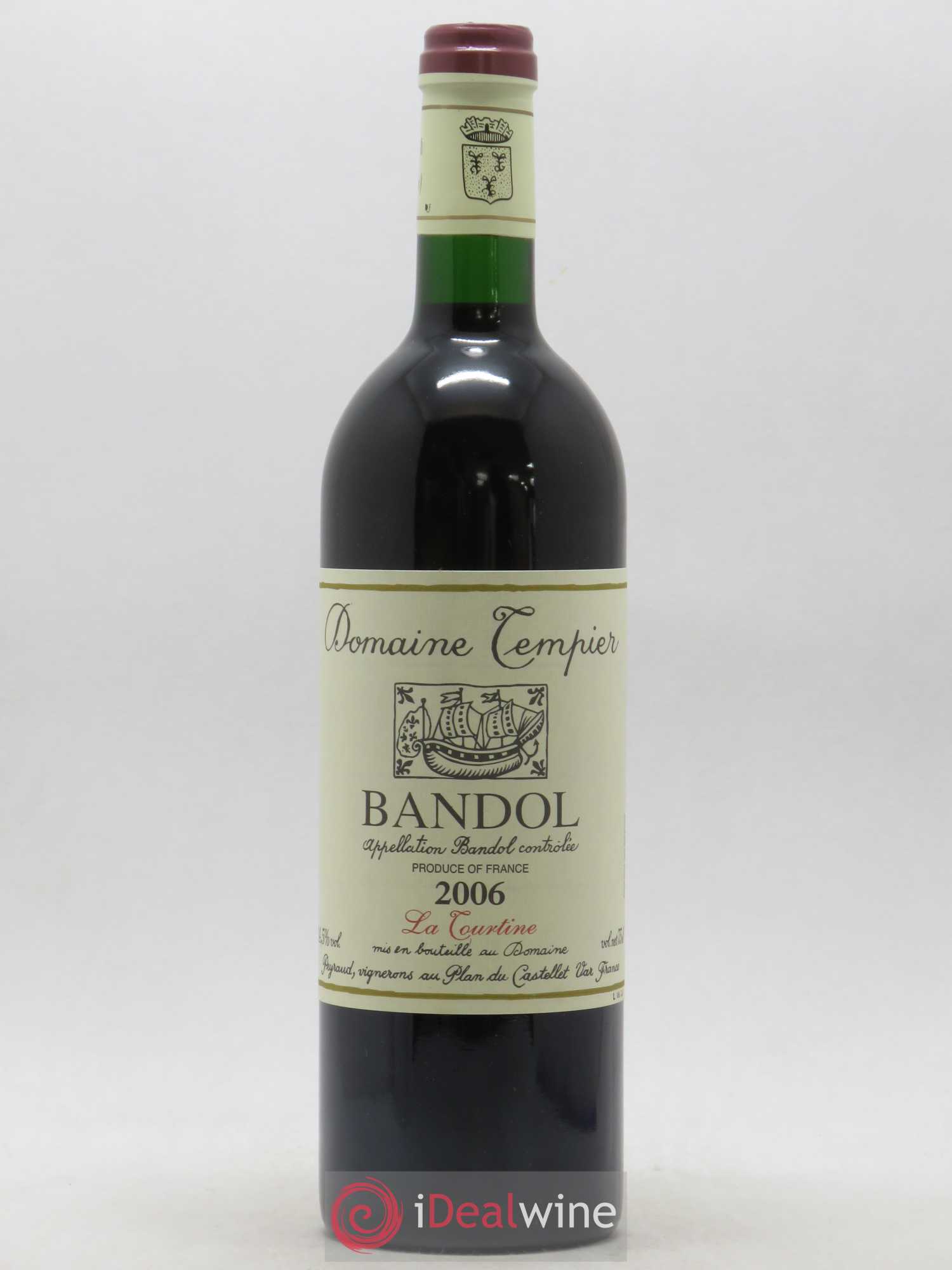 Bandol Domaine Tempier La Tourtine Famille Peyraud 2006 - Lot de 1 bouteille - 0