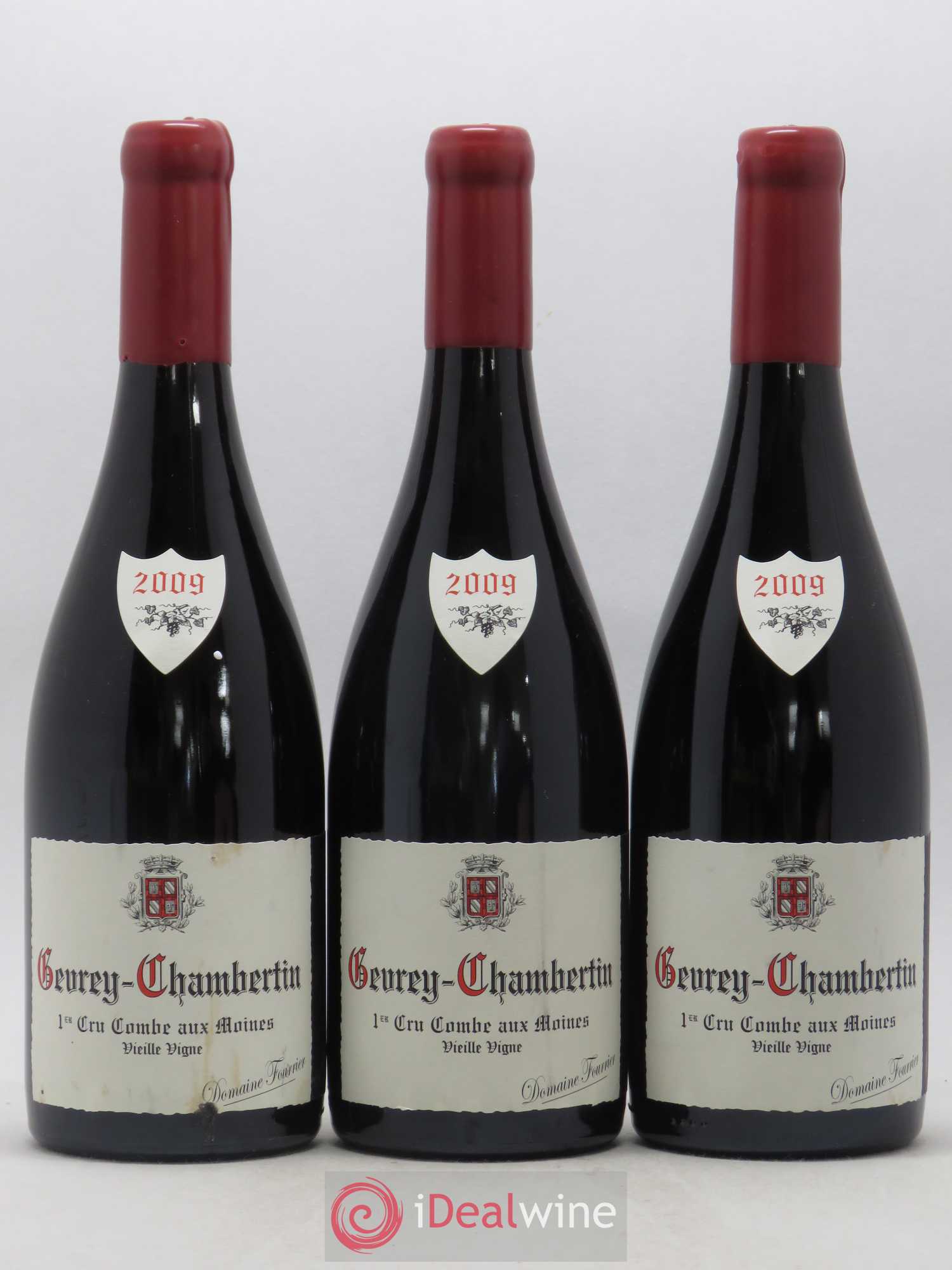Gevrey-Chambertin 1er Cru Combe aux Moines Vieilles Vignes Fourrier (Domaine) 2009 - Lot de 3 bouteilles - 0