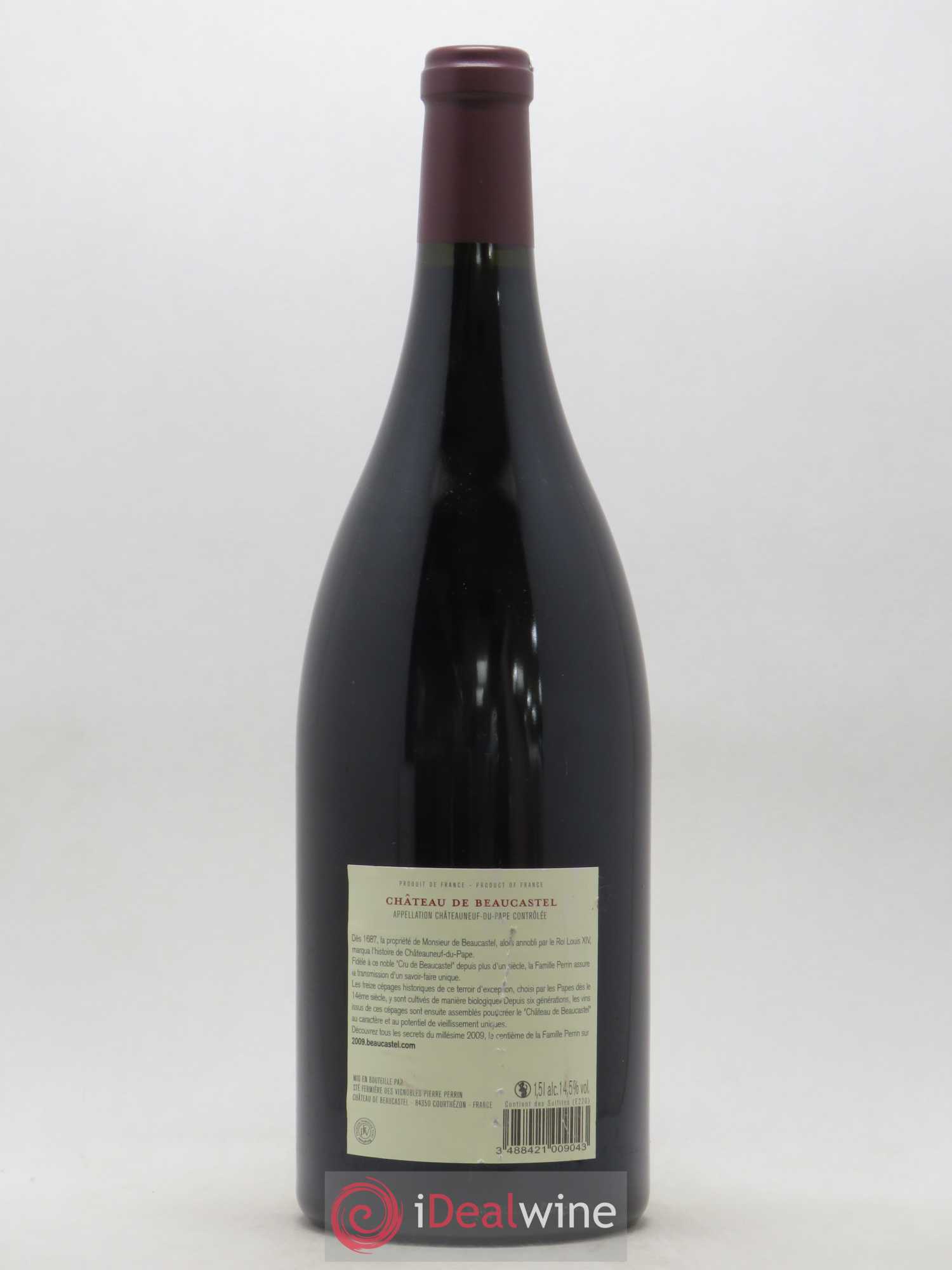 Châteauneuf-du-Pape Château de Beaucastel Famille Perrin 2009 - Lot de 1 magnum - 1