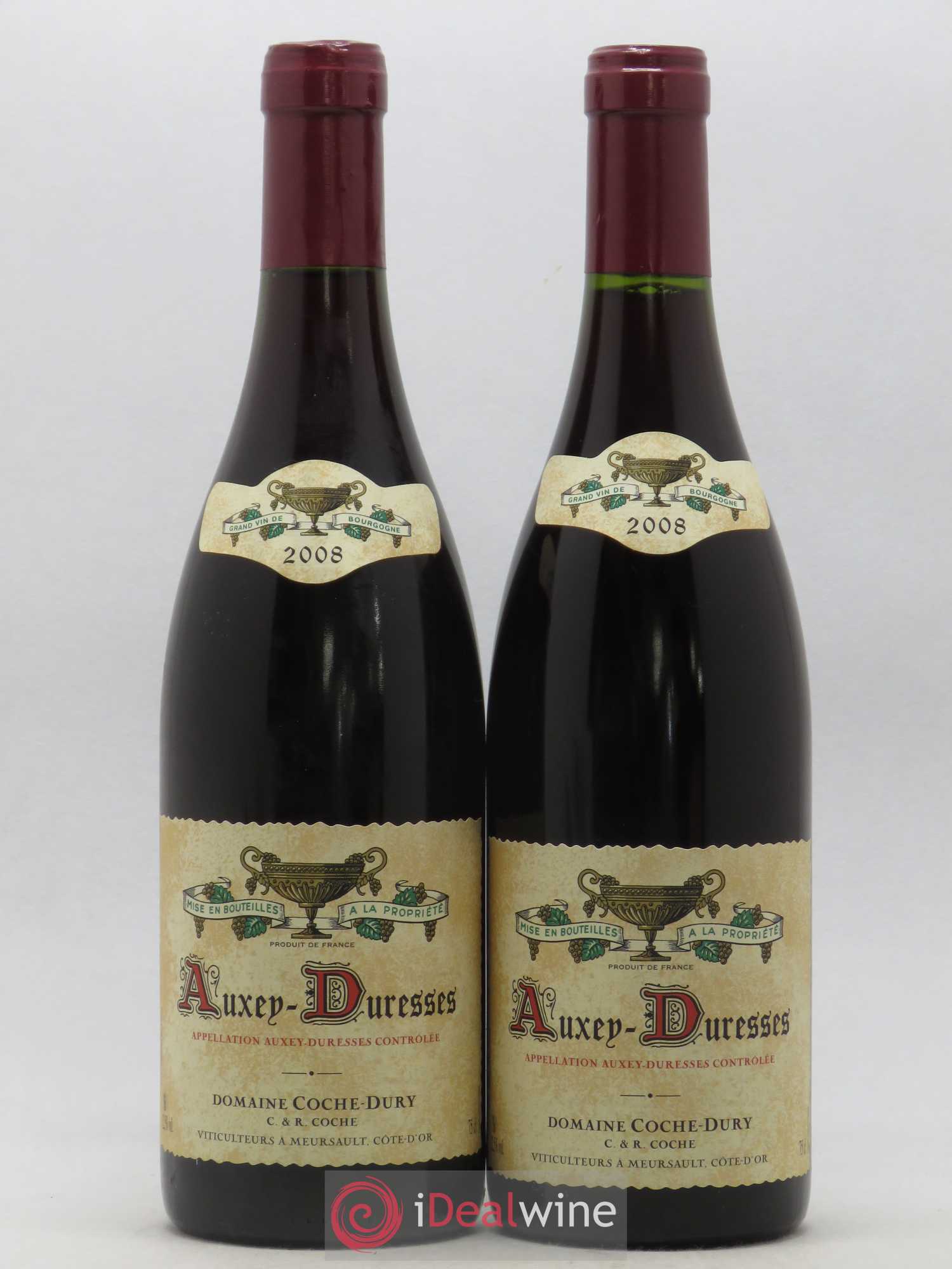 Auxey-Duresses Coche Dury (Domaine) 2008 - Lot de 2 bouteilles - 0