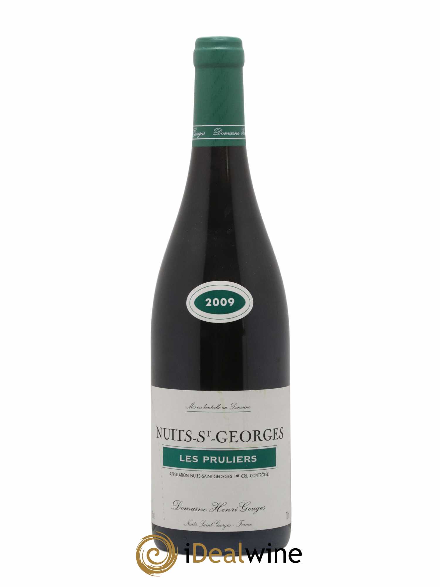 Nuits-Saint-Georges 1er Cru Les Pruliers Henri Gouges 2009 - Lot de 1 bouteille - 0