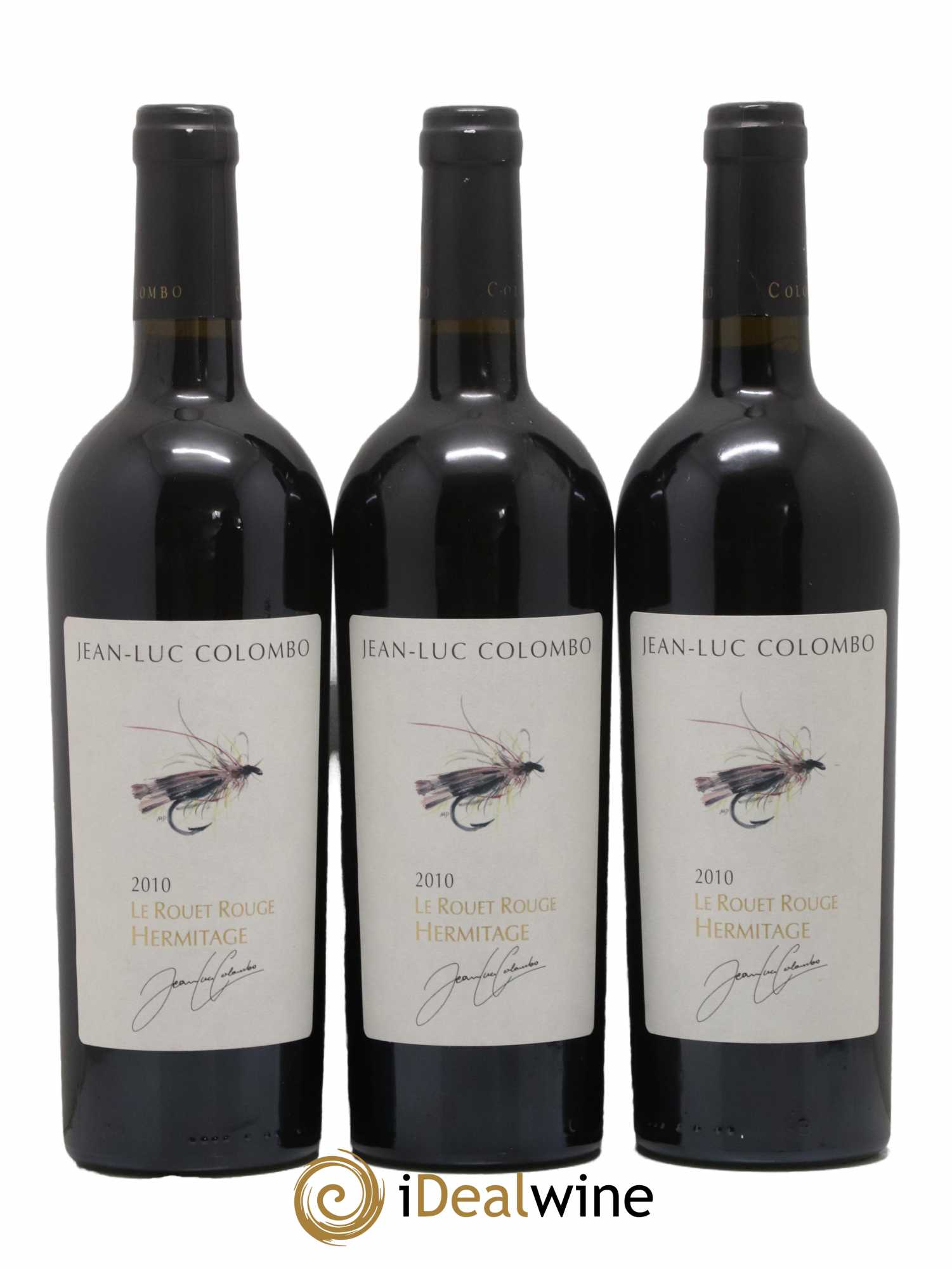 Hermitage Le Rouet Jean-Luc Colombo 2010 - Lot de 3 bouteilles - 0