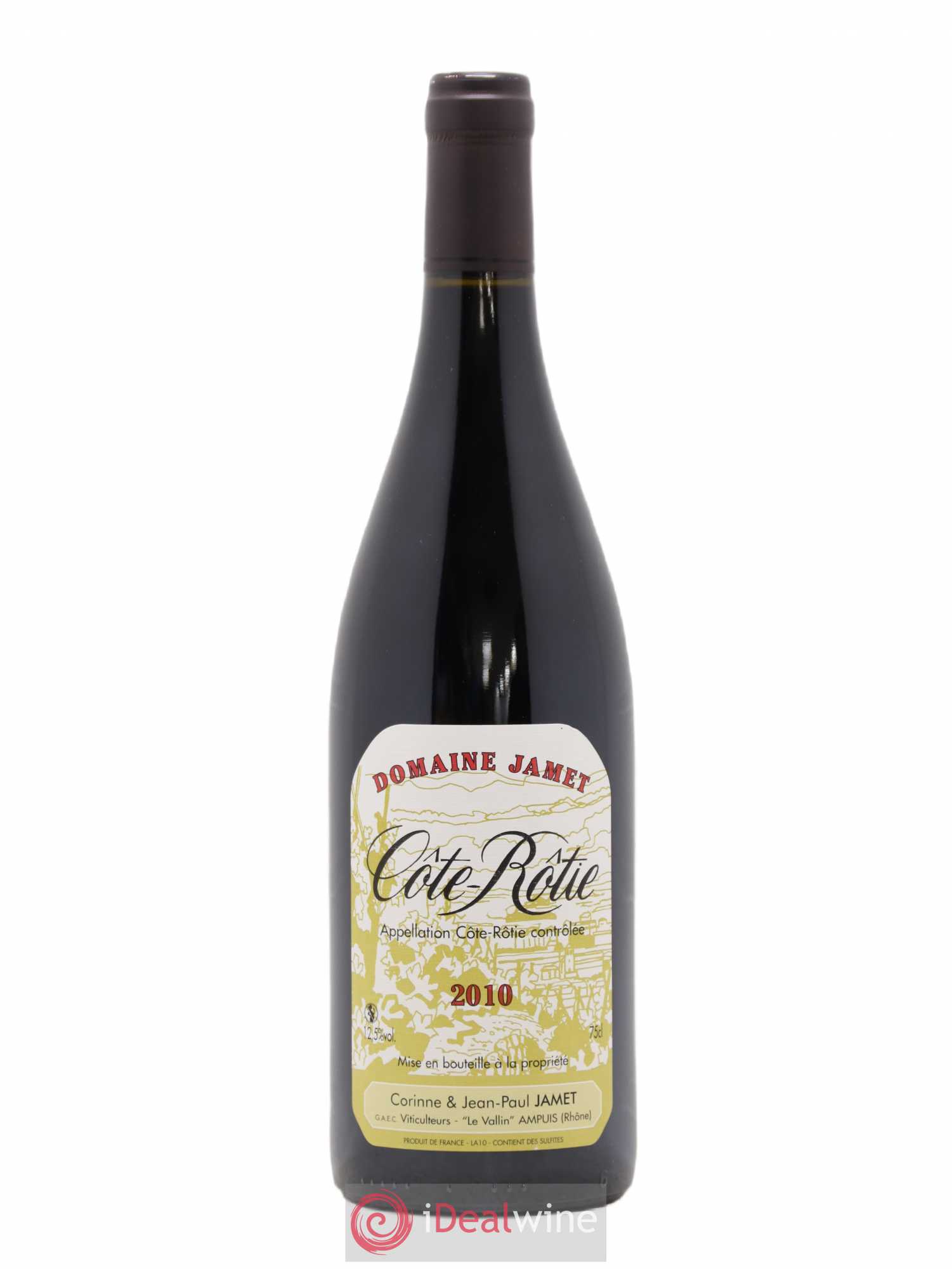 Côte-Rôtie Jamet (Domaine) 2010 - Lot de 1 bouteille - 0