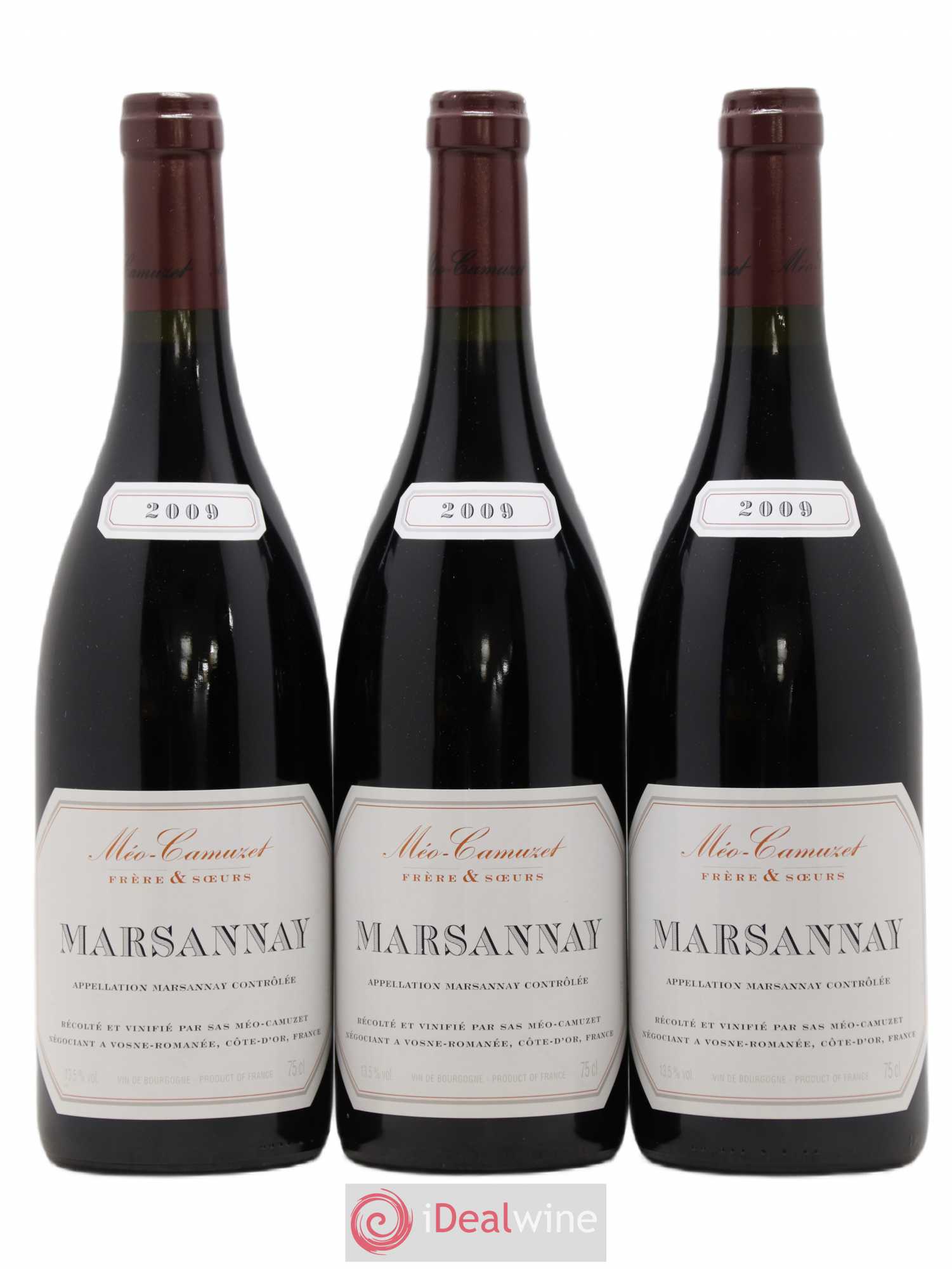 Marsannay Méo-Camuzet (Frère & Soeurs) 2009 - Lot de 3 bouteilles - 0