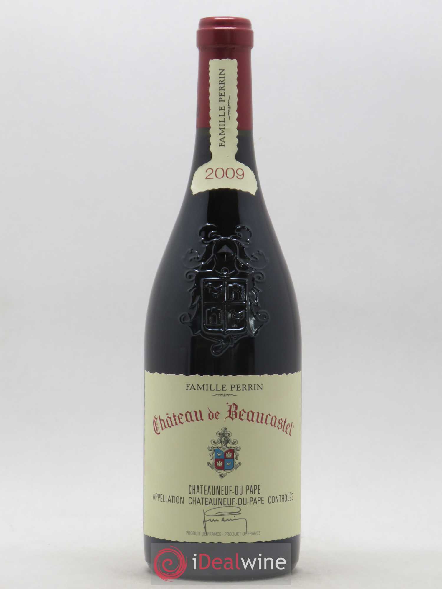 Châteauneuf-du-Pape Château de Beaucastel Famille Perrin 2009 - Lot de 1 bouteille - 0