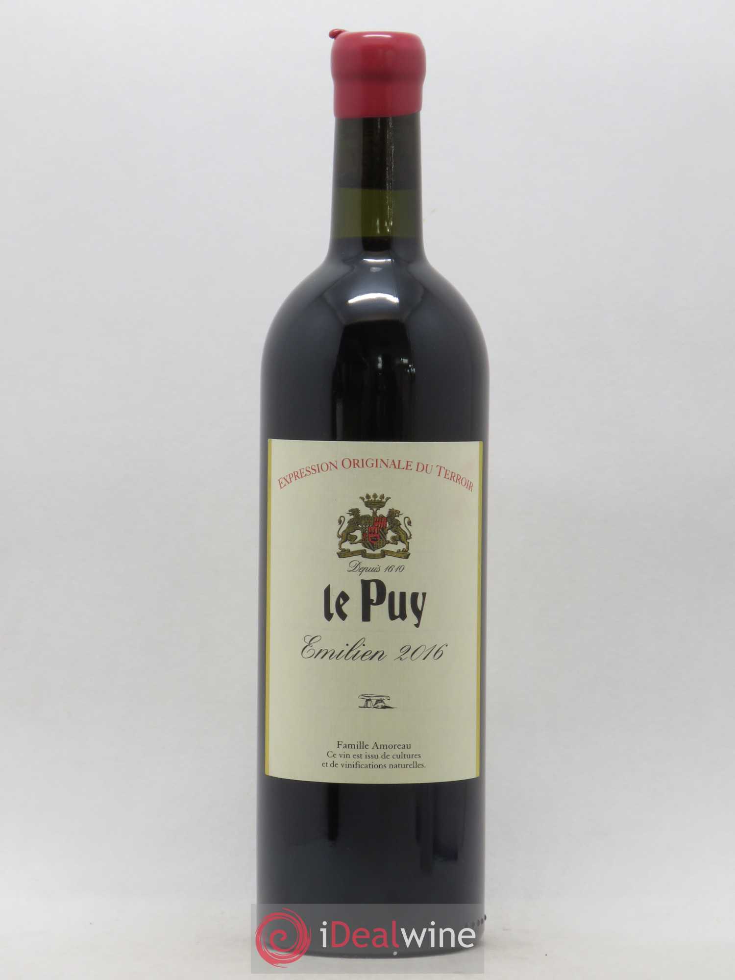 Le Puy - Cuvée Emilien 2016 - Lot de 1 bouteille - 0