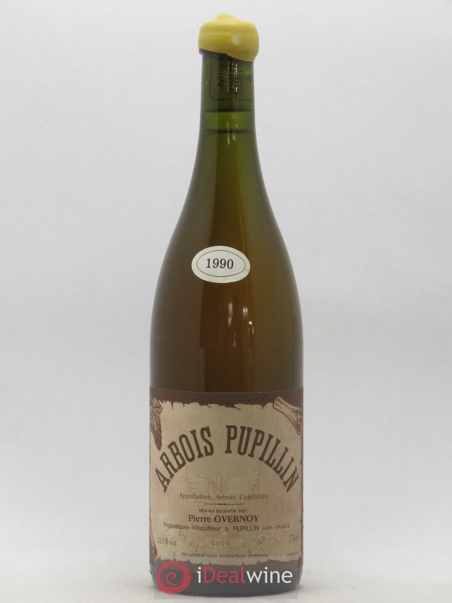 Arbois-Pupillin Savagnin (cire jaune) Overnoy-Houillon (Domaine) 1990 - Lot de 1 bouteille - 0