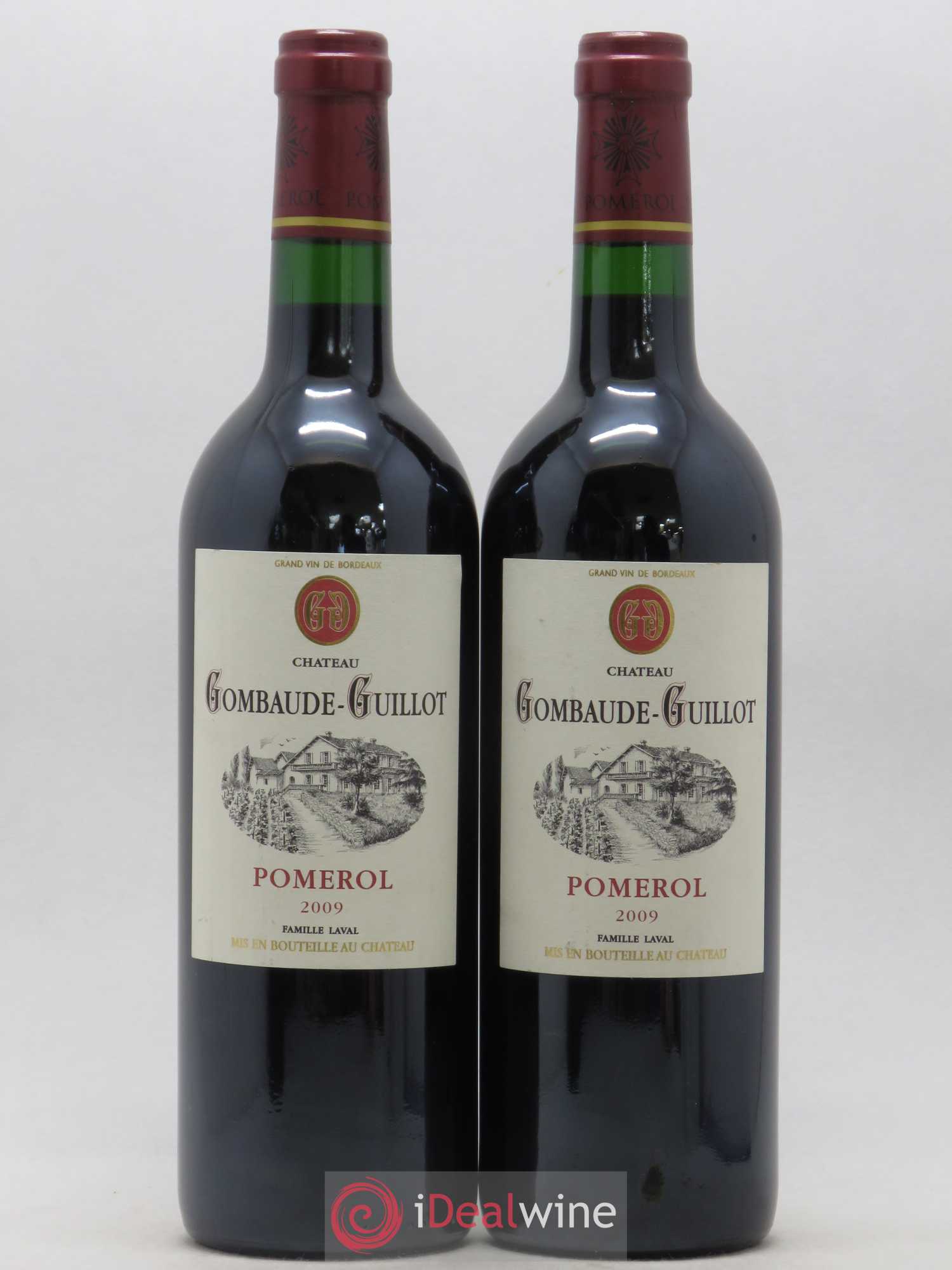 Château Gombaude Guillot 2009 - Posten von 2 Flaschen - 0