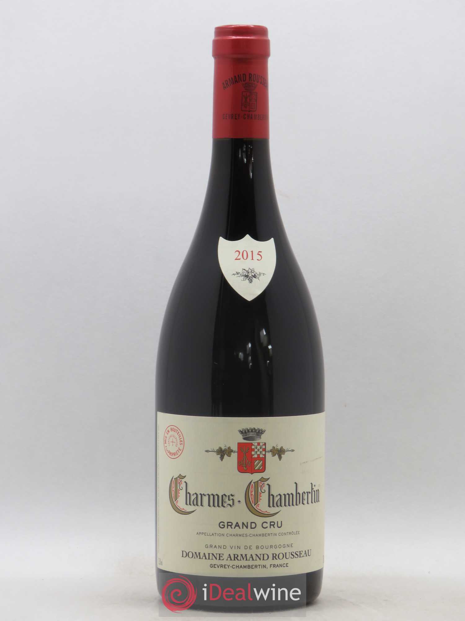 Charmes-Chambertin Grand Cru Armand Rousseau (Domaine) 2015 - Lot de 1 bouteille - 0
