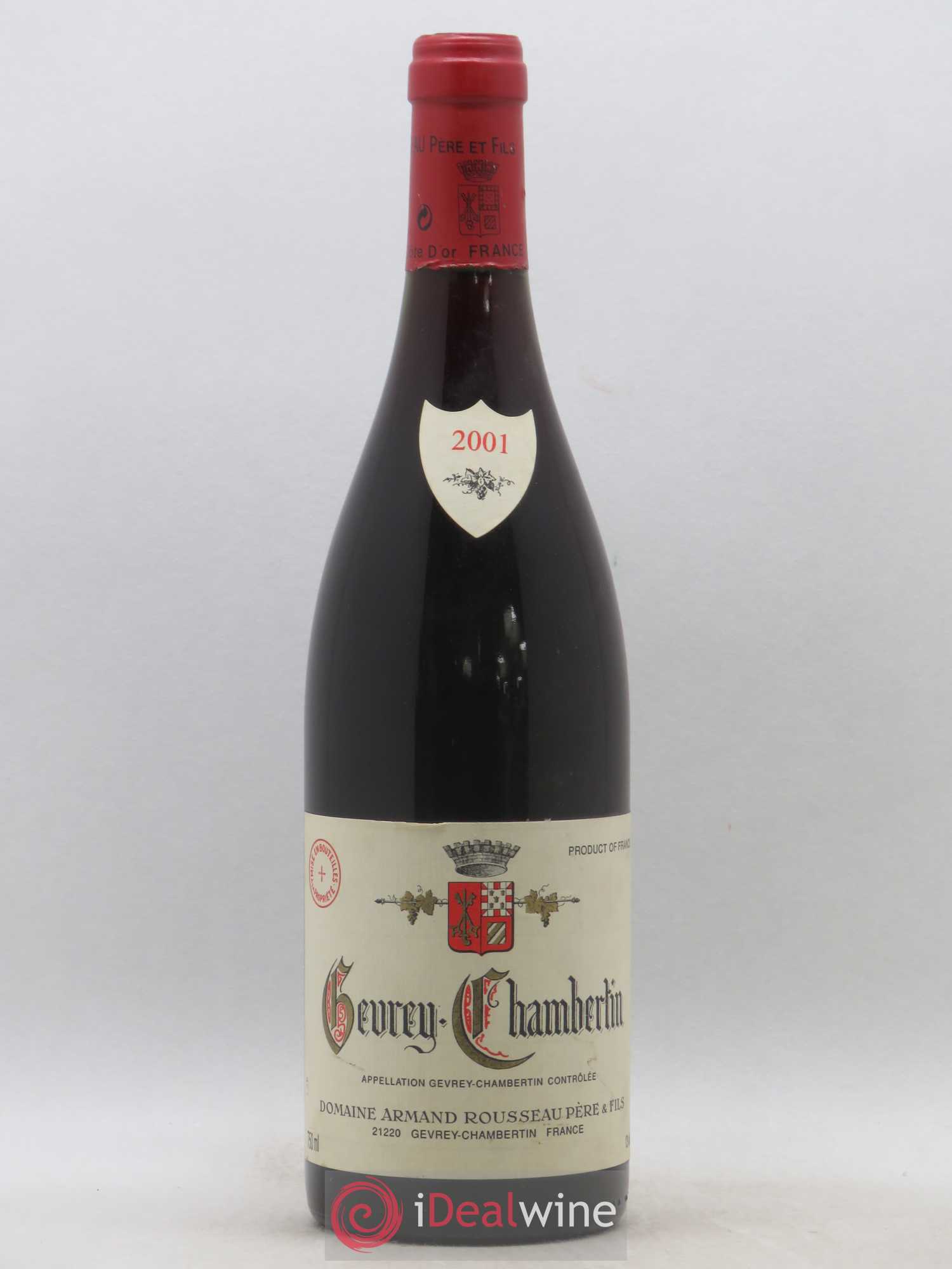 Gevrey-Chambertin Armand Rousseau (Domaine) 2001 - Lot de 1 bouteille - 0