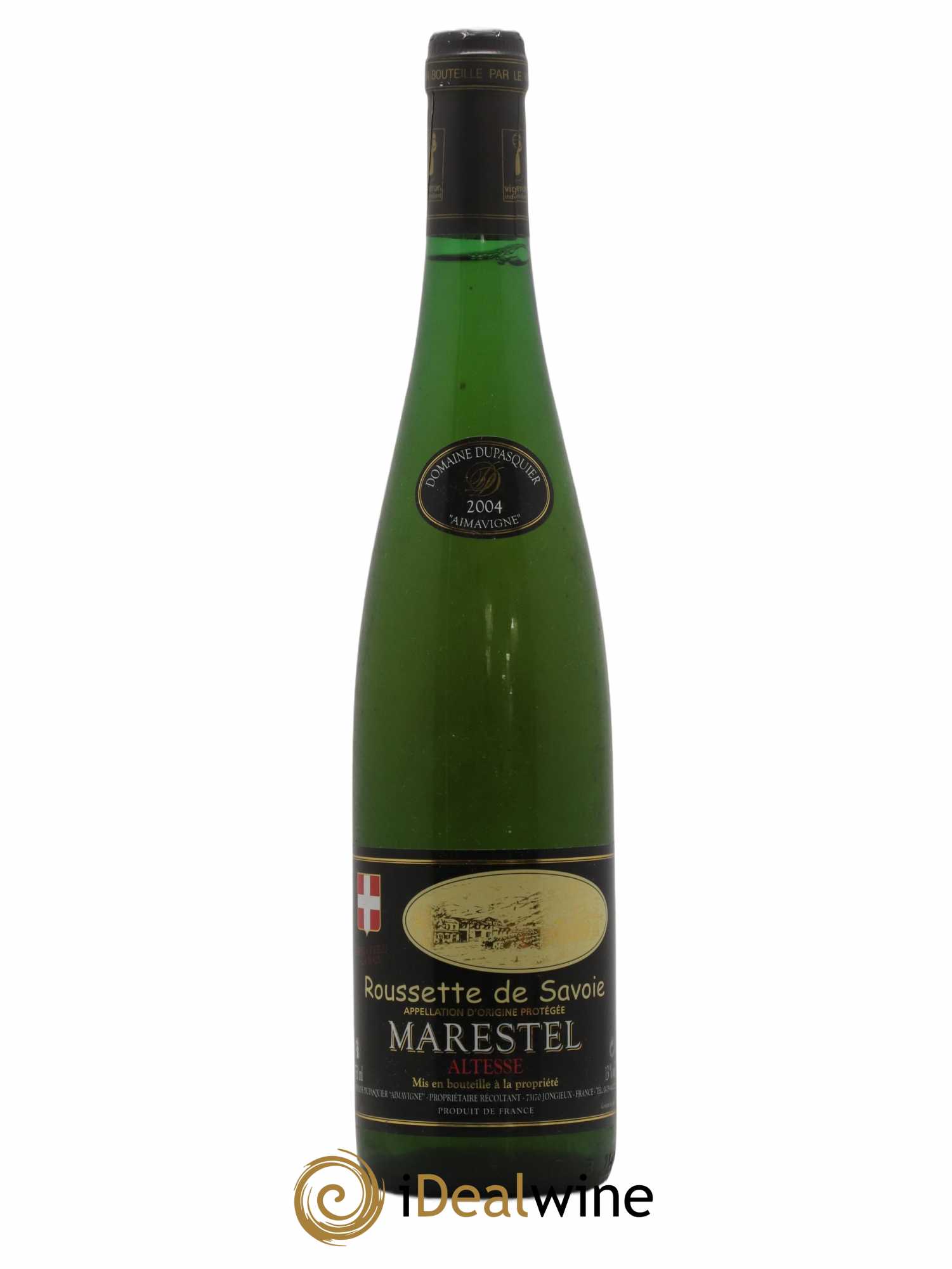 Vin de Savoie Marestel Rousette de Savoie Domaine Dupasquier 2004 - Posten von 1 Flasche - 0