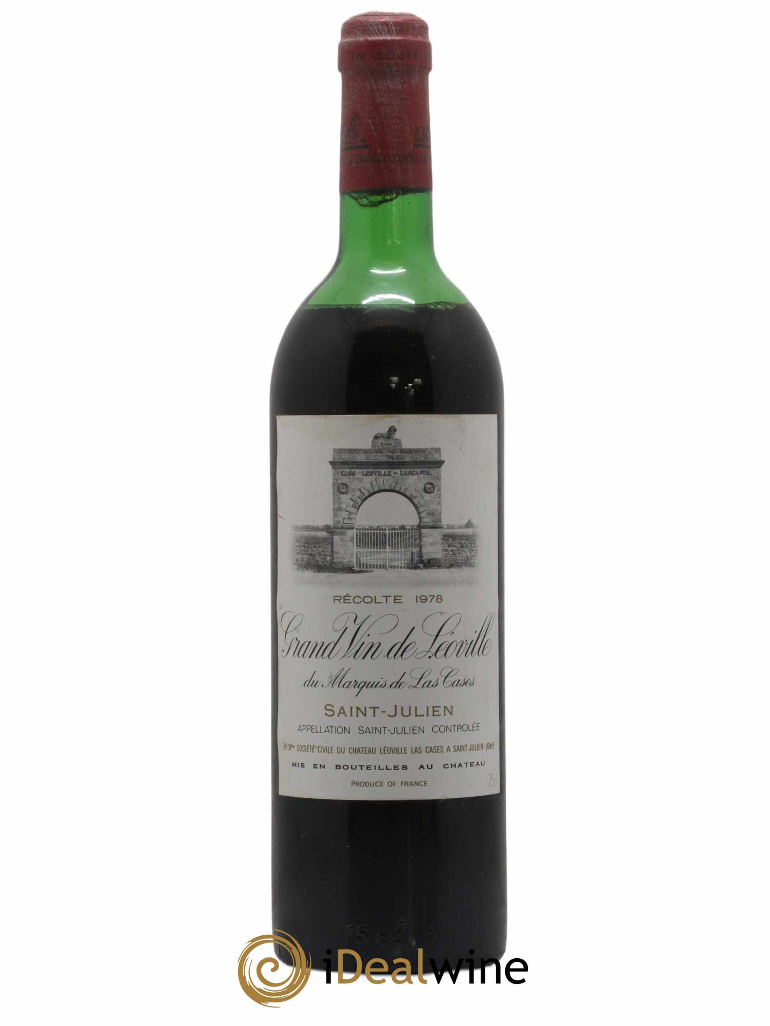 Château Léoville Las Cases 2ème Grand Cru Classé 1978 - Lot de 1 bouteille - 0