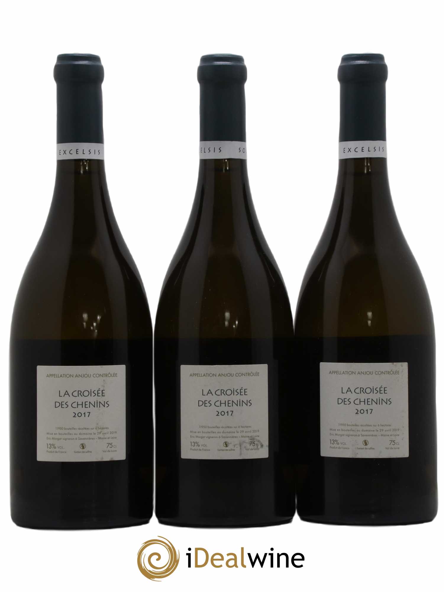 Anjou La Croisée Des Chenins Eric Morgat 2017 - Lot de 3 bouteilles - 1