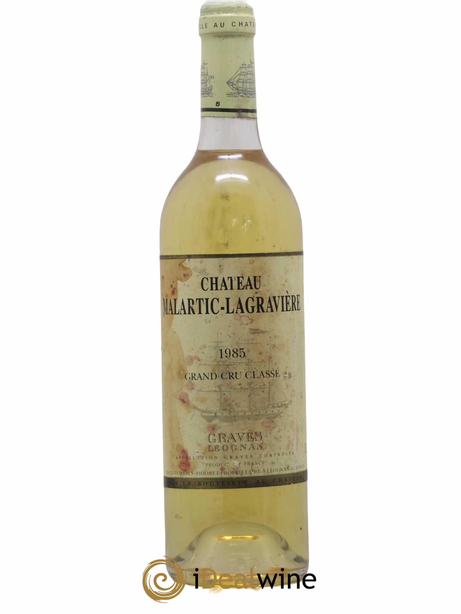 Château Malartic-Lagravière Cru Classé de Graves 1985 - Lot de 1 bouteille - 0