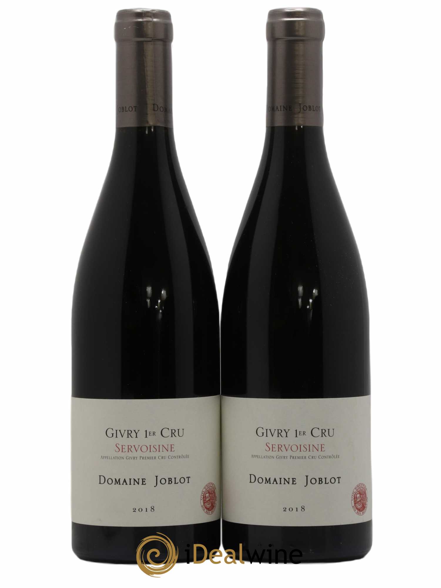 Givry 1er Cru Servoisine Joblot (Domaine) 2018 - Lot de 2 bouteilles - 0