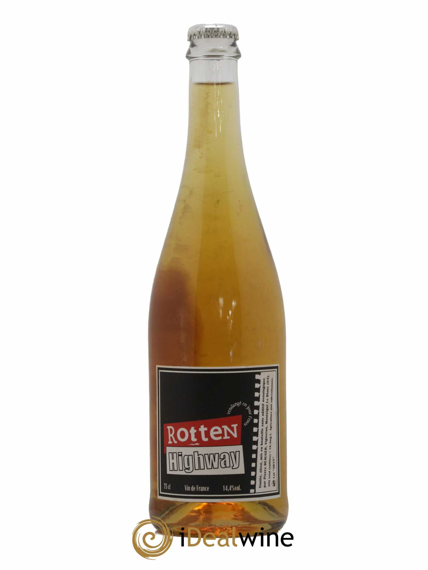 Vin de France Rotten Highway Pierre Beauger 2015 - Lot de 1 bouteille - 0