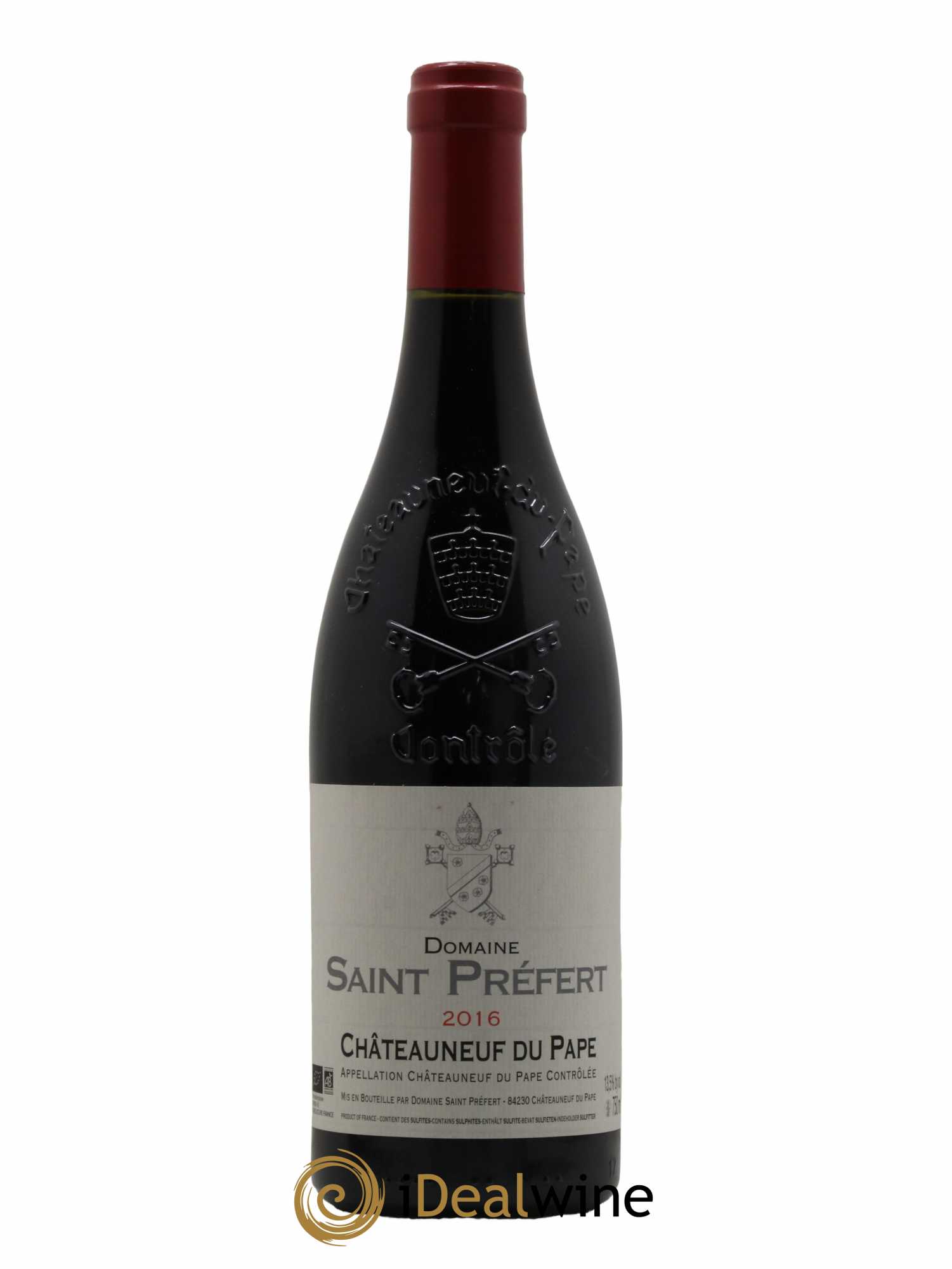 Châteauneuf-du-Pape Domaine Saint-Préfert 2016 - Lot of 1 bottle - 0