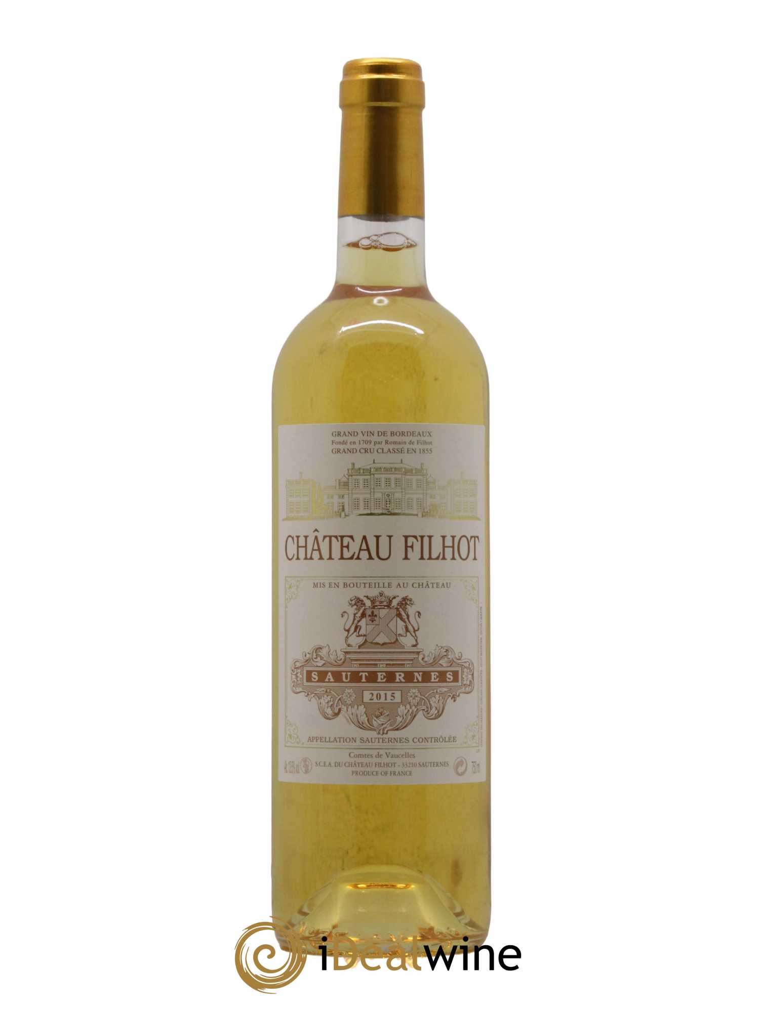 Château Filhot 2ème Grand Cru Classé 2015 - Lot of 1 bottle - 0