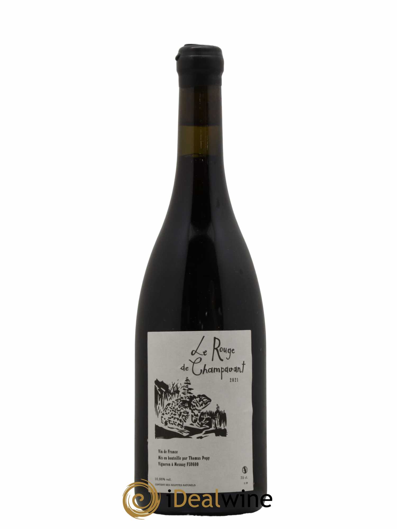 Vin de France Thomas Popy Le Rouge de Champavant 2021 - Lot of 1 bottle - 0