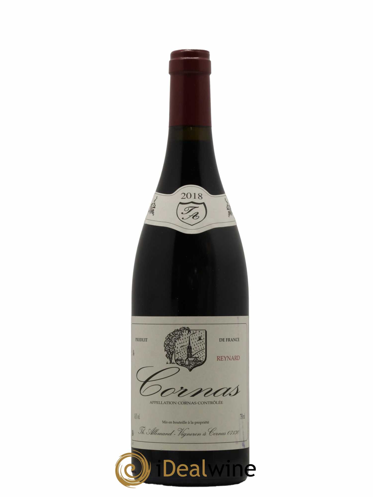 Cornas Reynard Thierry Allemand 2018 - Lot de 1 bouteille - 0