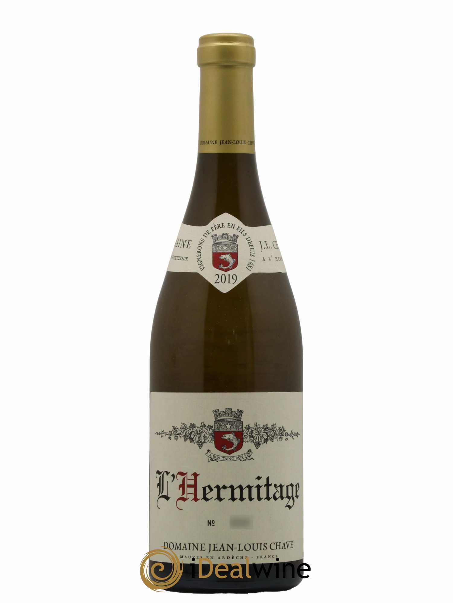 Hermitage Jean-Louis Chave 2019 - Lot de 1 bouteille - 0