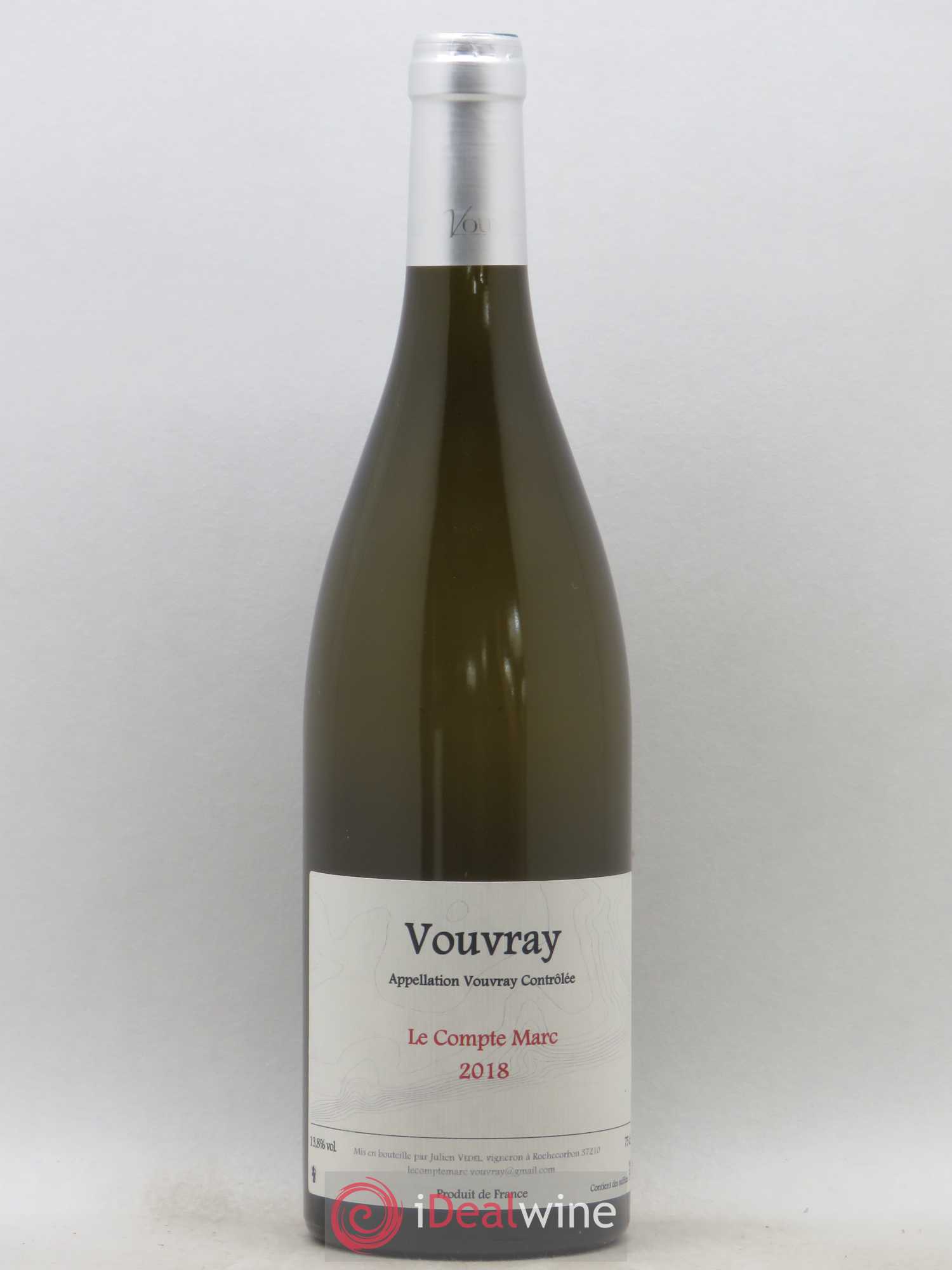 Vouvray Comte Marc Julien Vedel 2018 - Posten von 1 Flasche - 0