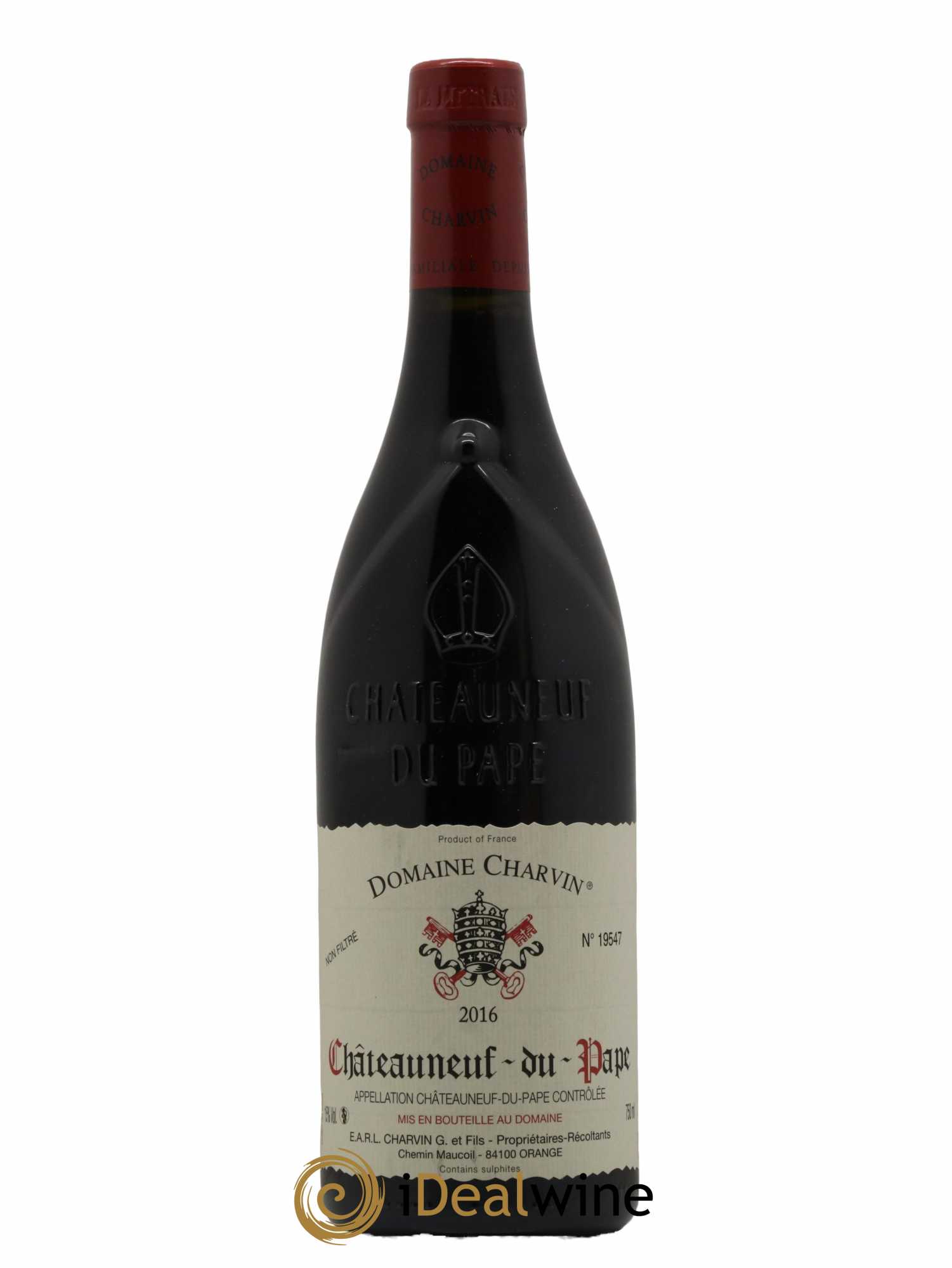 Châteauneuf-du-Pape Charvin (Domaine) 2016 - Lot of 1 bottle - 0