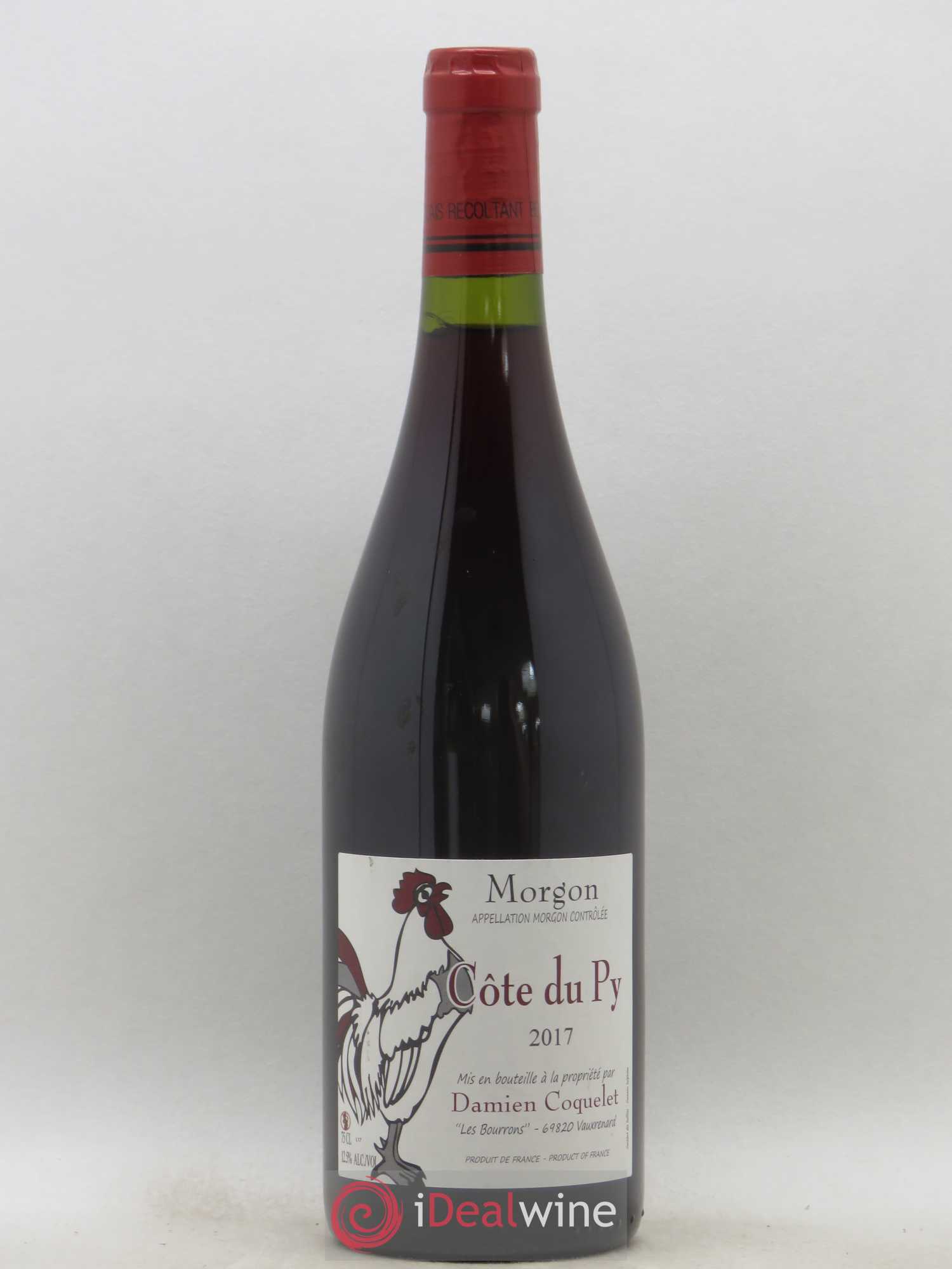 Morgon Côte du Py Damien Coquelet 2017 - Lot de 1 bouteille - 0