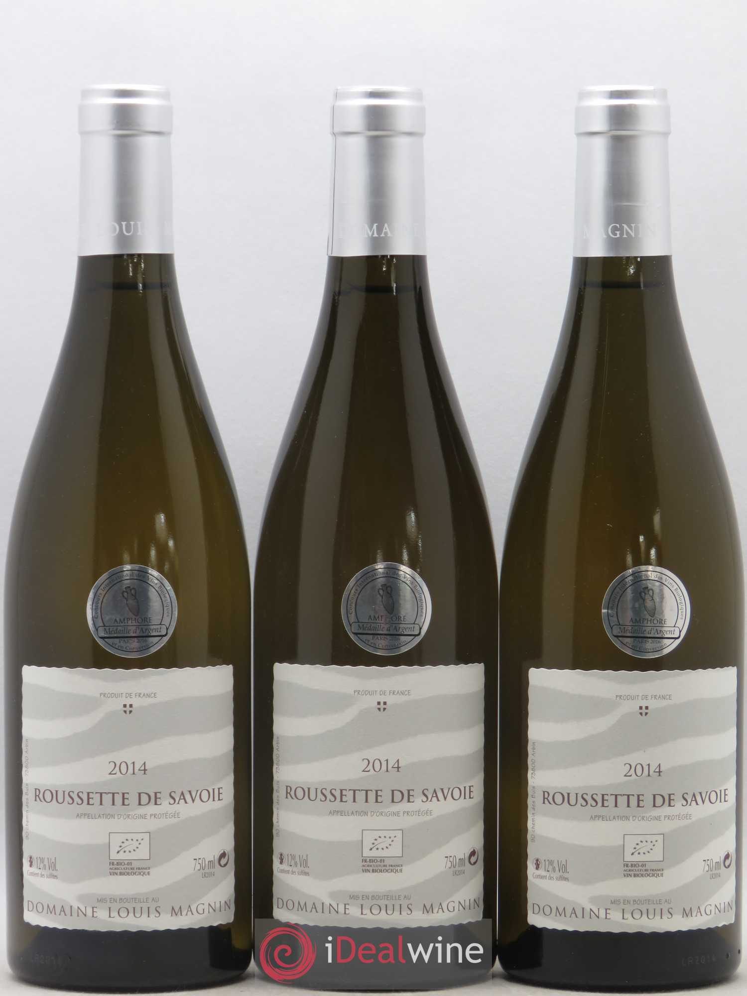 Roussette de Savoie Louis Magnin 2014 - Lot de 3 bouteilles - 0